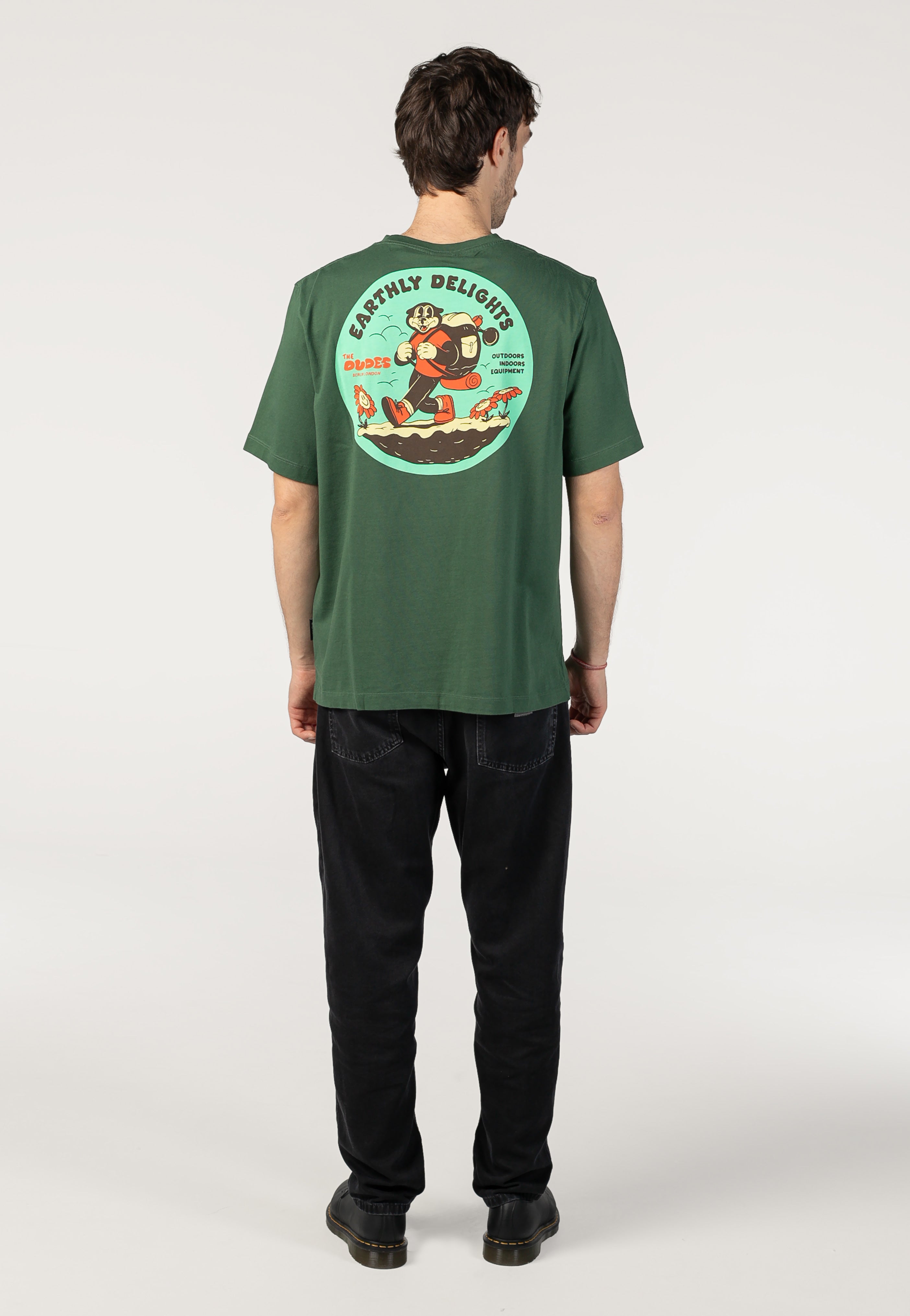 The Dudes - Earthly Delights Bottle Green - T-Shirt | Men-Image
