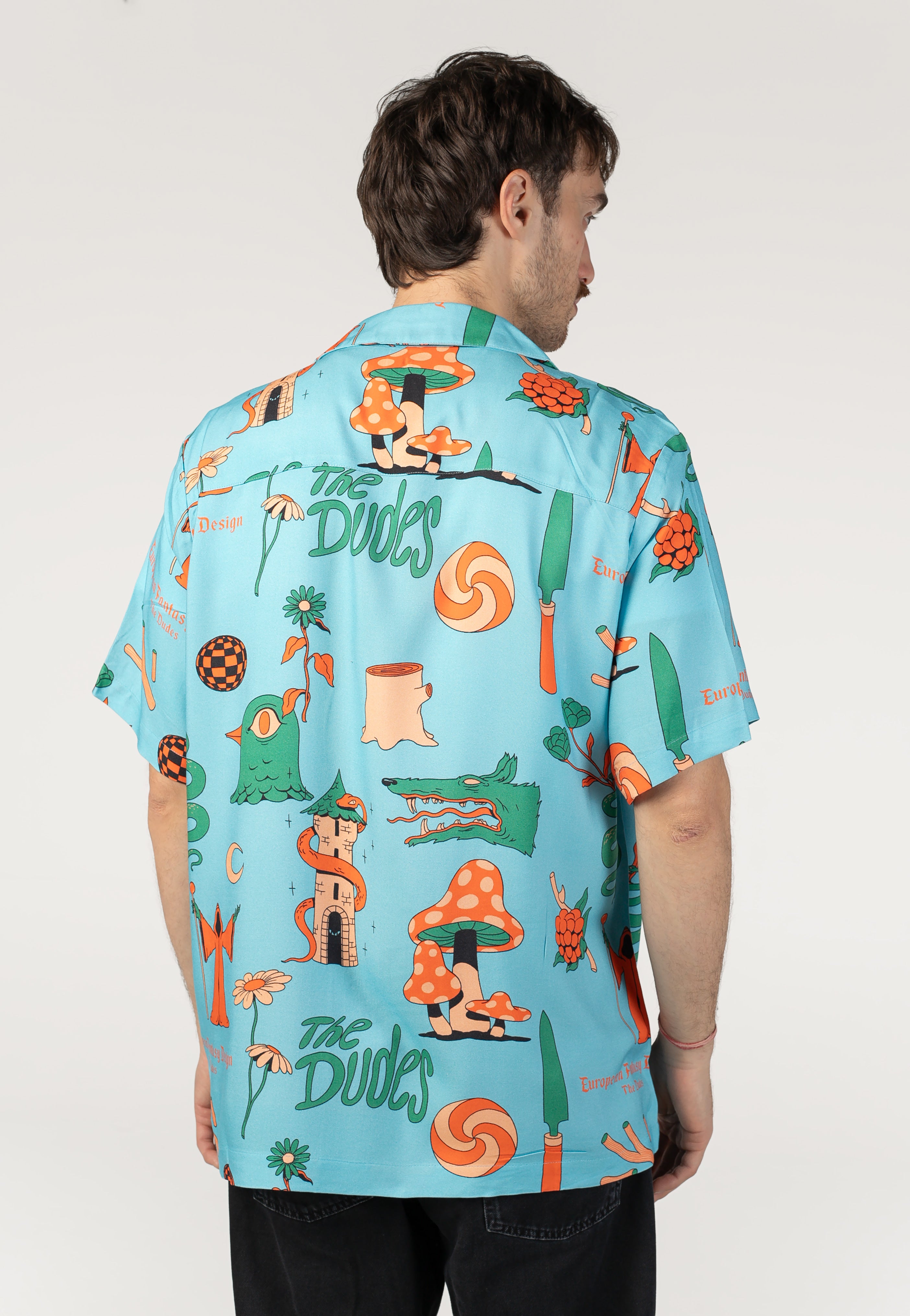 The Dudes - European Fantasy Blue Hawaiian - Shirt | Men-Image