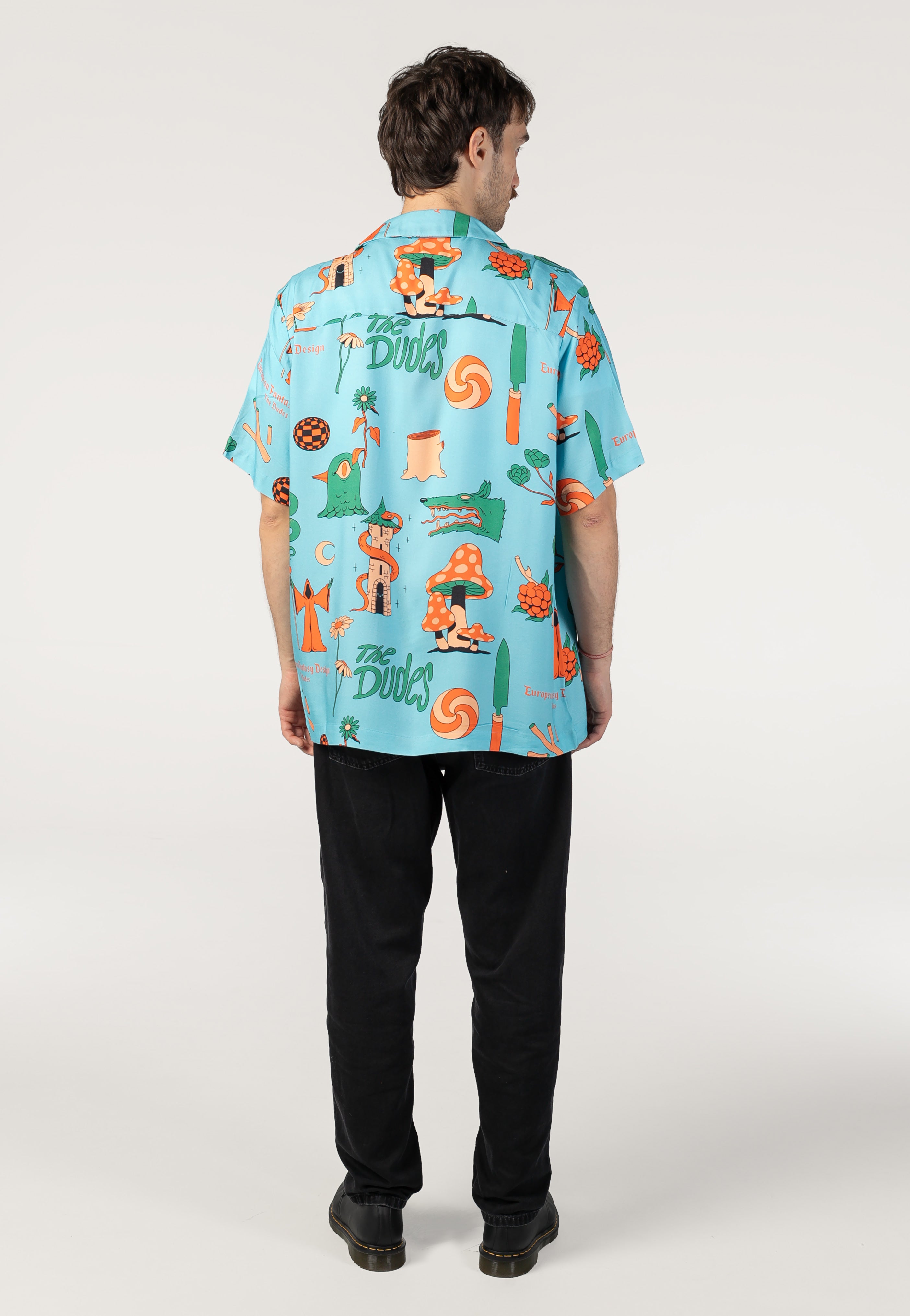 The Dudes - European Fantasy Blue Hawaiian - Shirt | Men-Image