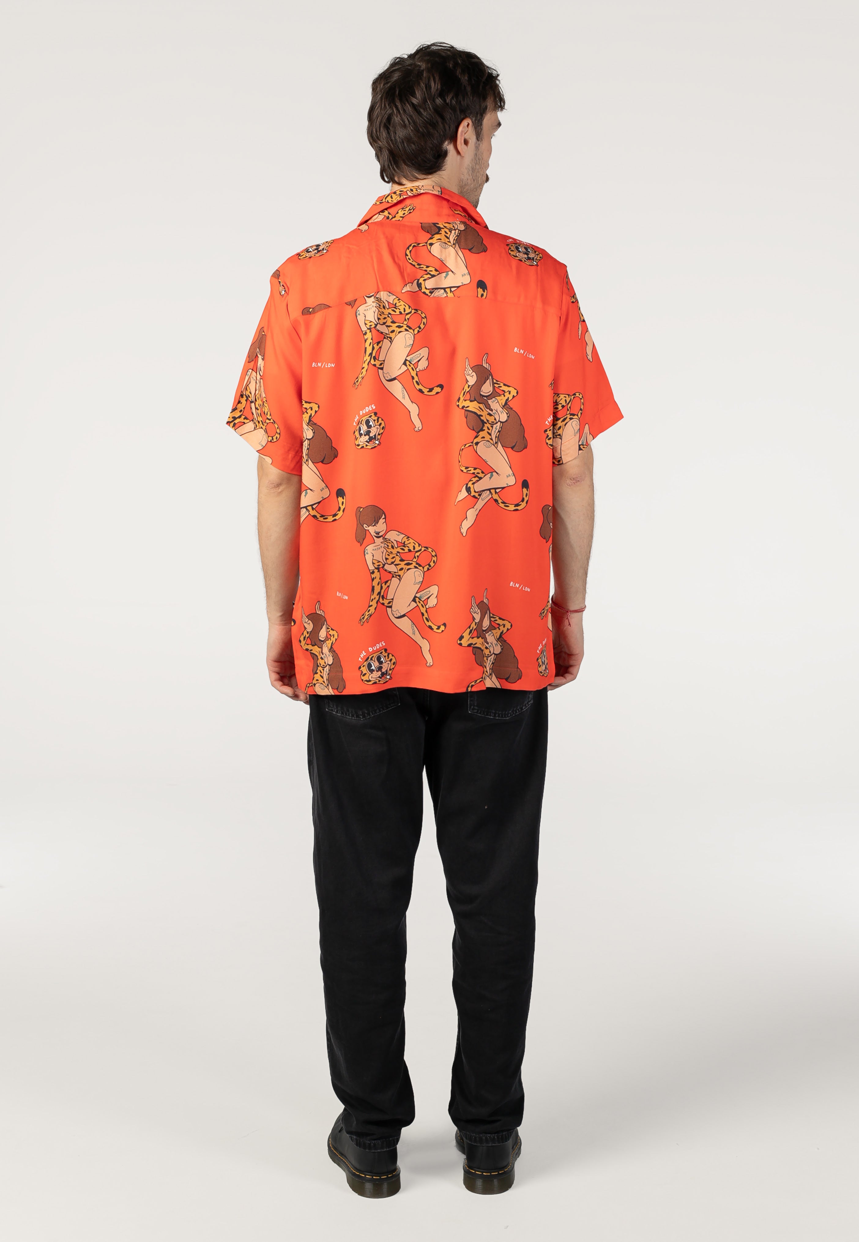 The Dudes - Meow Red Hawaiian - Shirt | Men-Image
