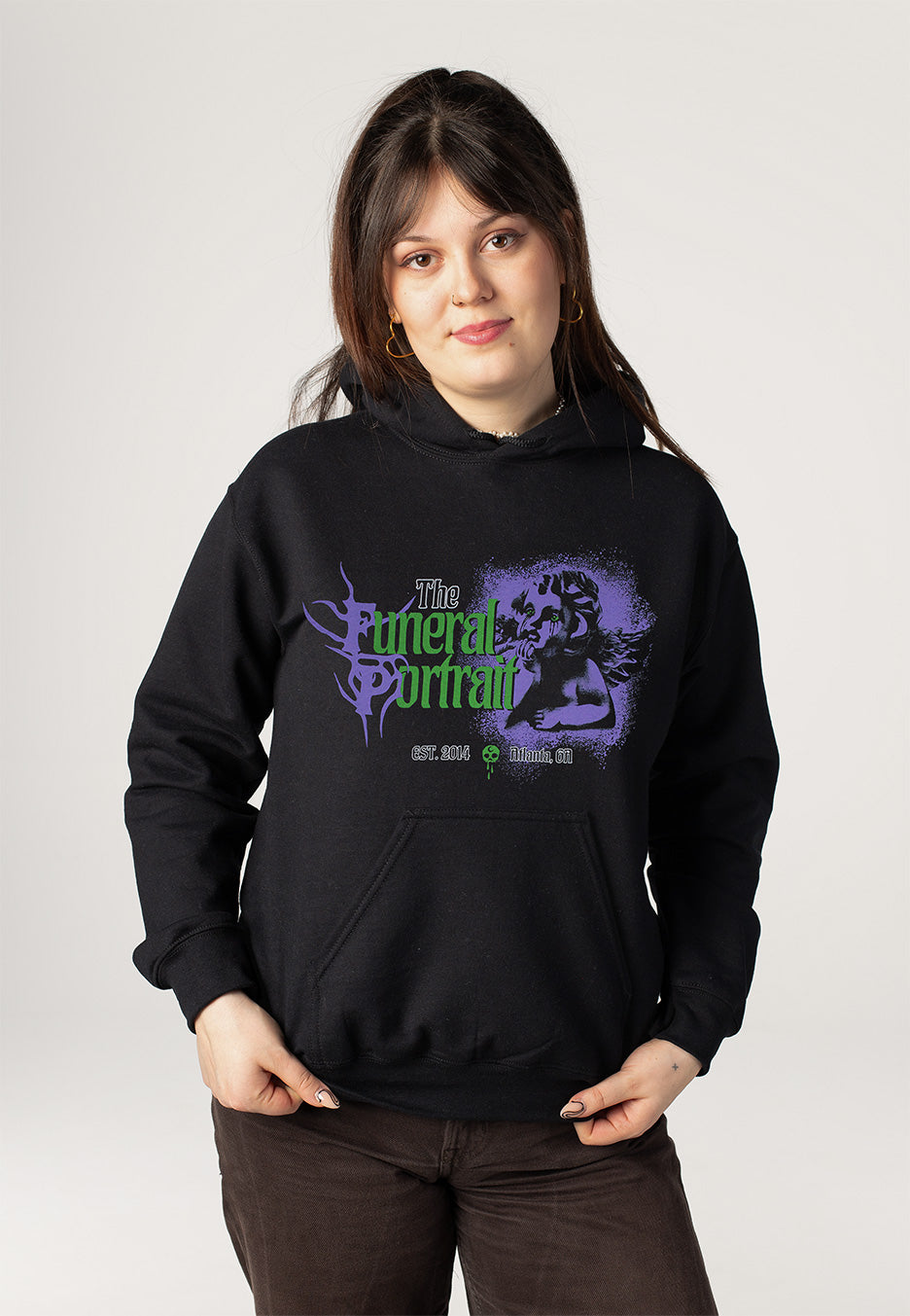 The Funeral Portrait - Evergreen - Hoodie | Women-Image