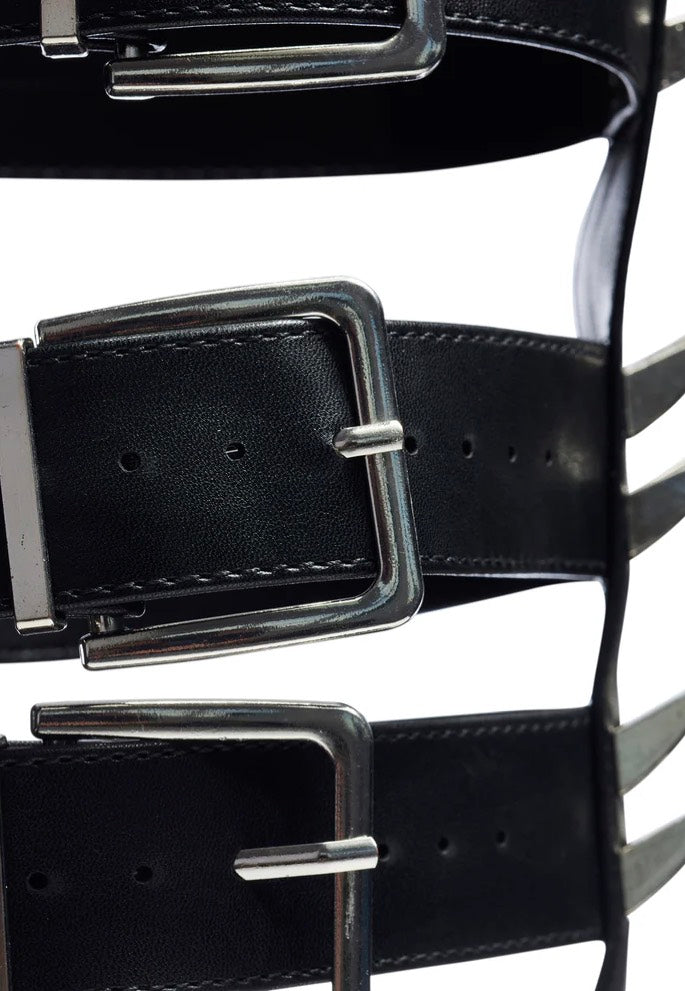 Koi Footwear - The Mage Resistor Spiked Black - Girl Sandals | Women-Image