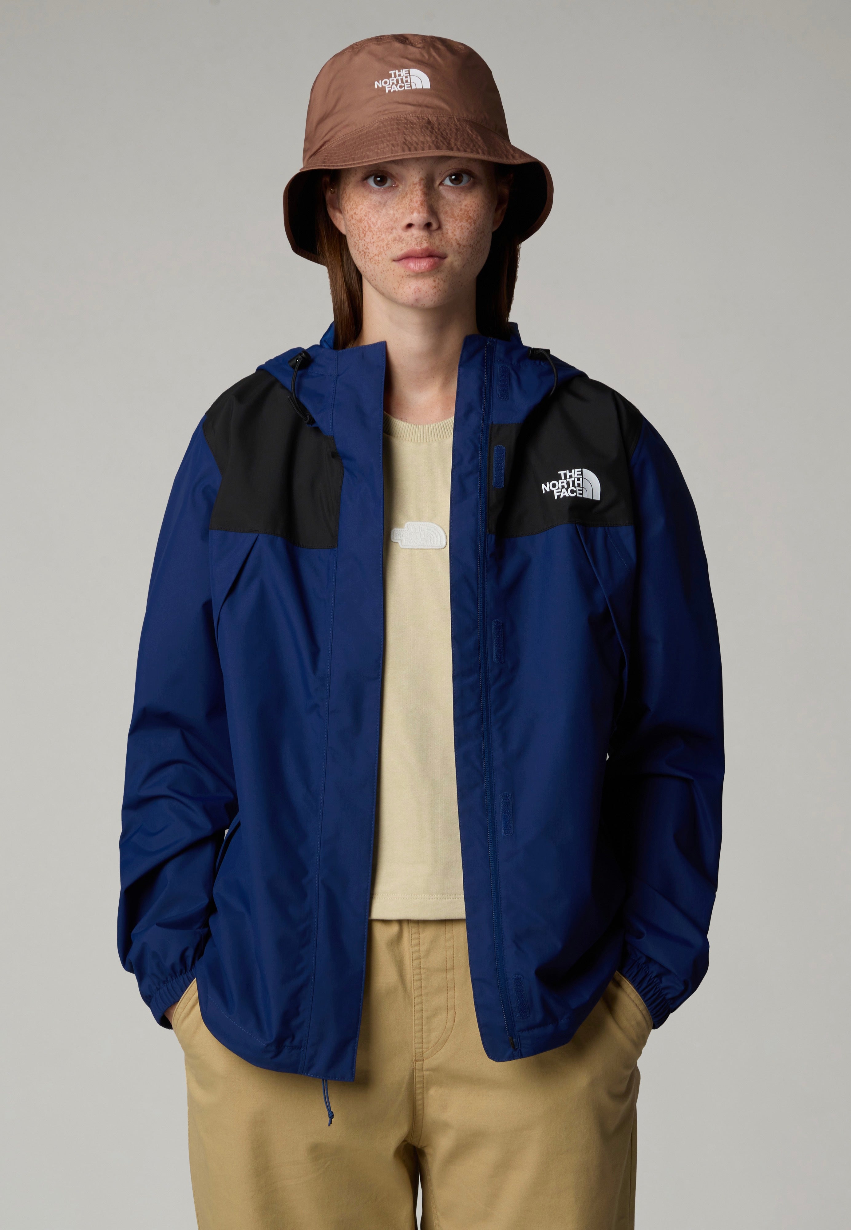 The North Face Antora Rain Estate Blue/TNF Black - Jacket | Impericon