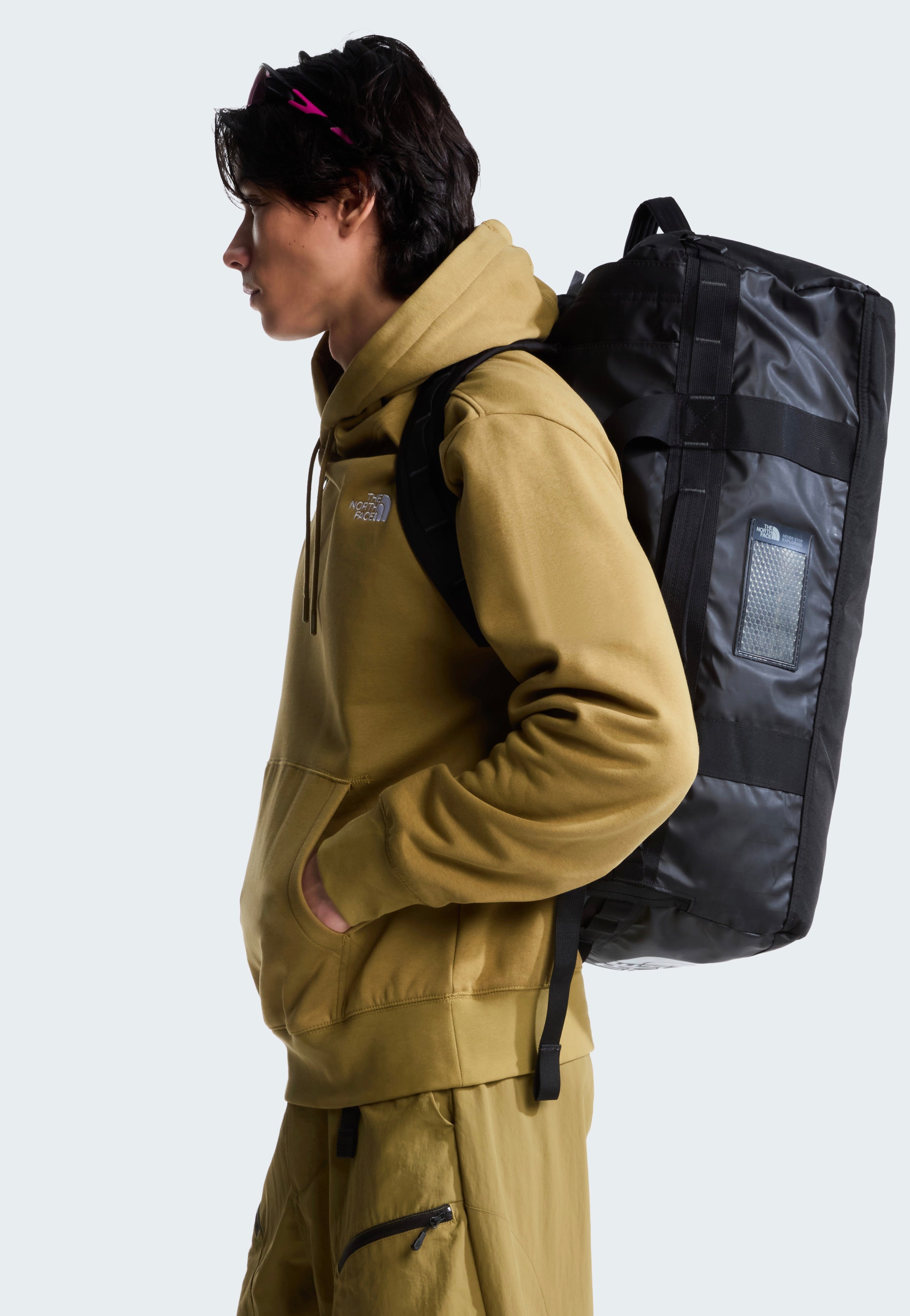 The North Face Base Camp Voyager Duffel 62 L TNF Black/Asphalt Grey