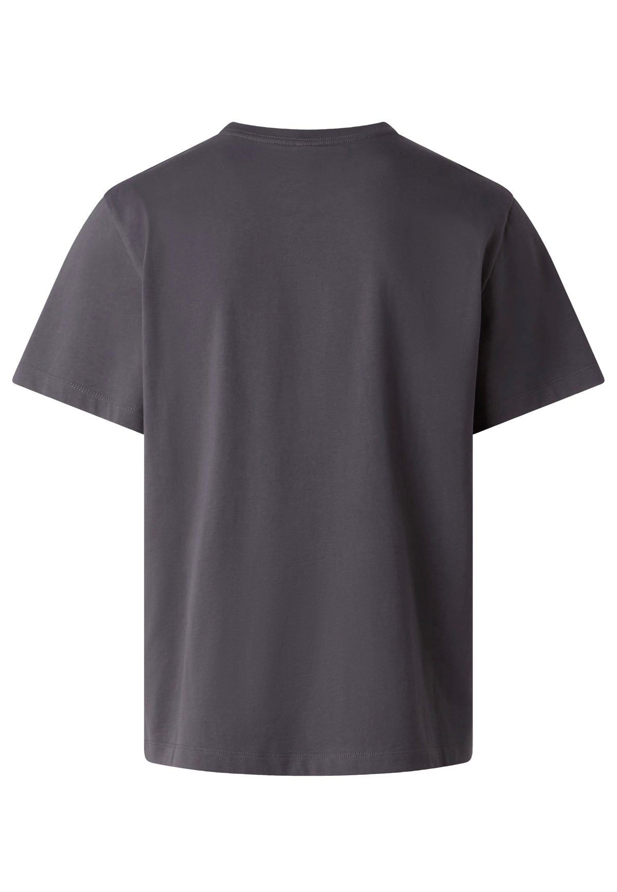 The North Face Center Logo Relaxed Anthracite Grey T-Shirt | Men-Image