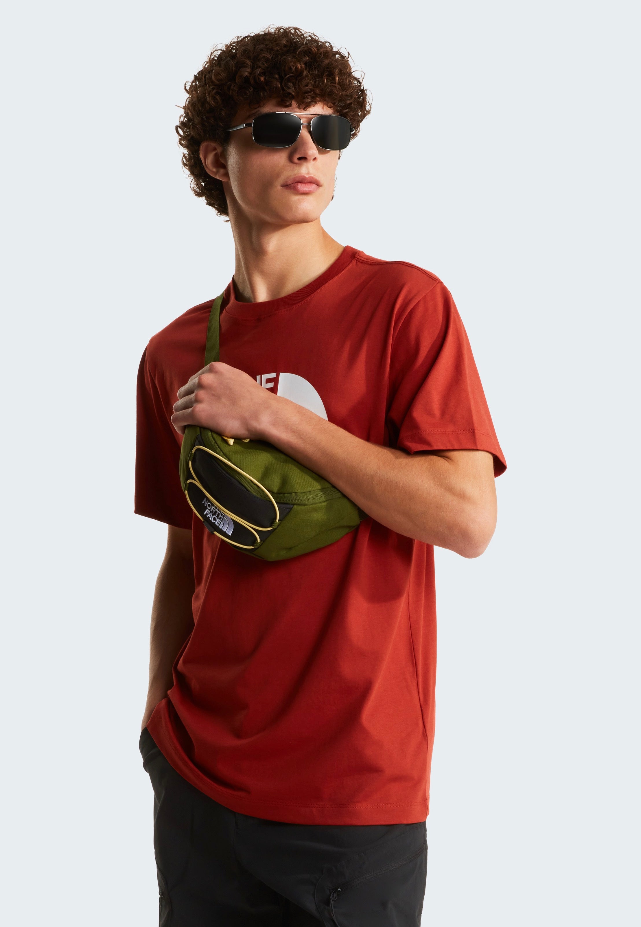 The North Face - Jester Lumbar Woodland Green/TNF Black - Hip Bag | Neutral-Image