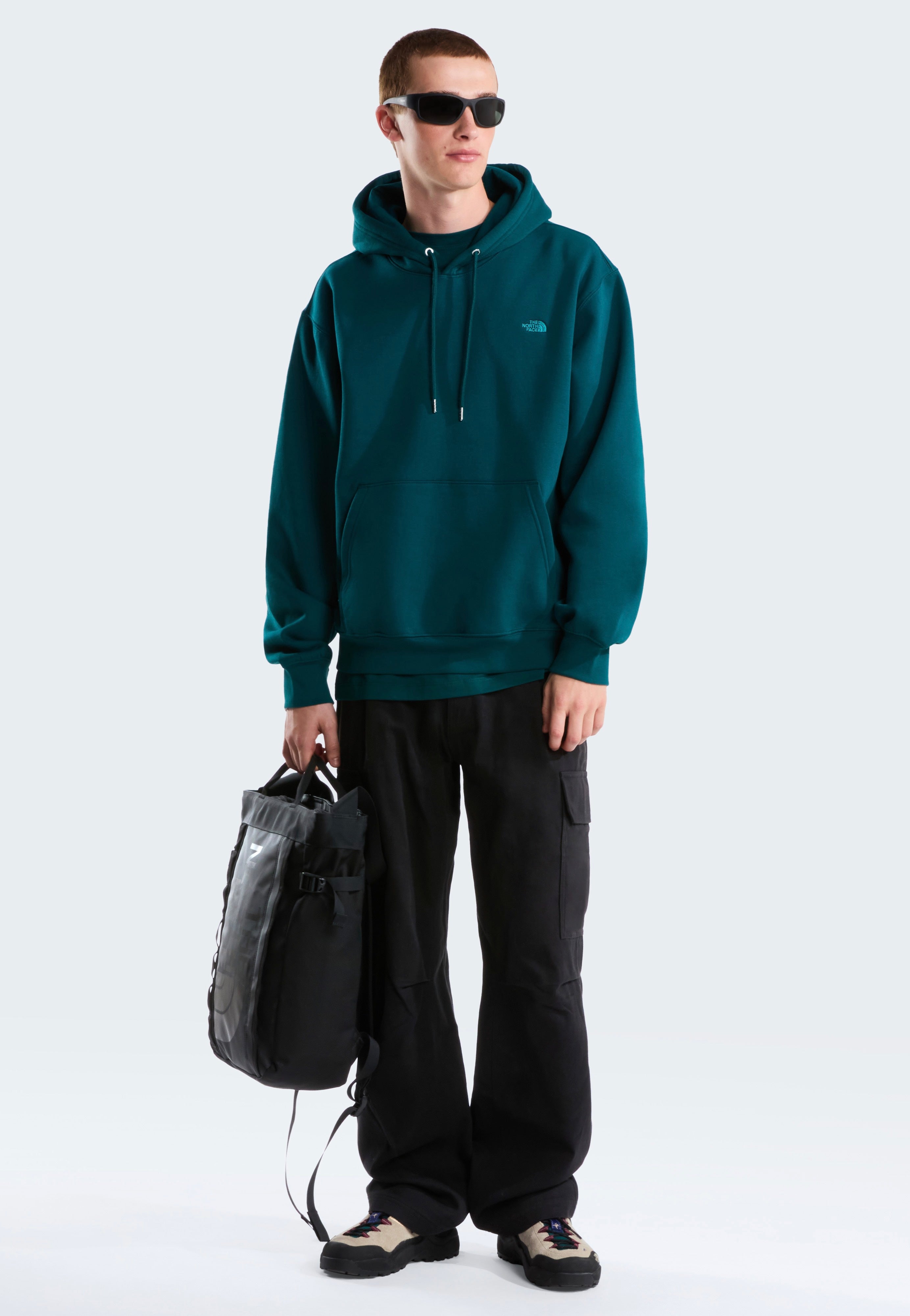 The North Face Simple Dome Relaxed Pacific Teal - Hoodie | Impericon