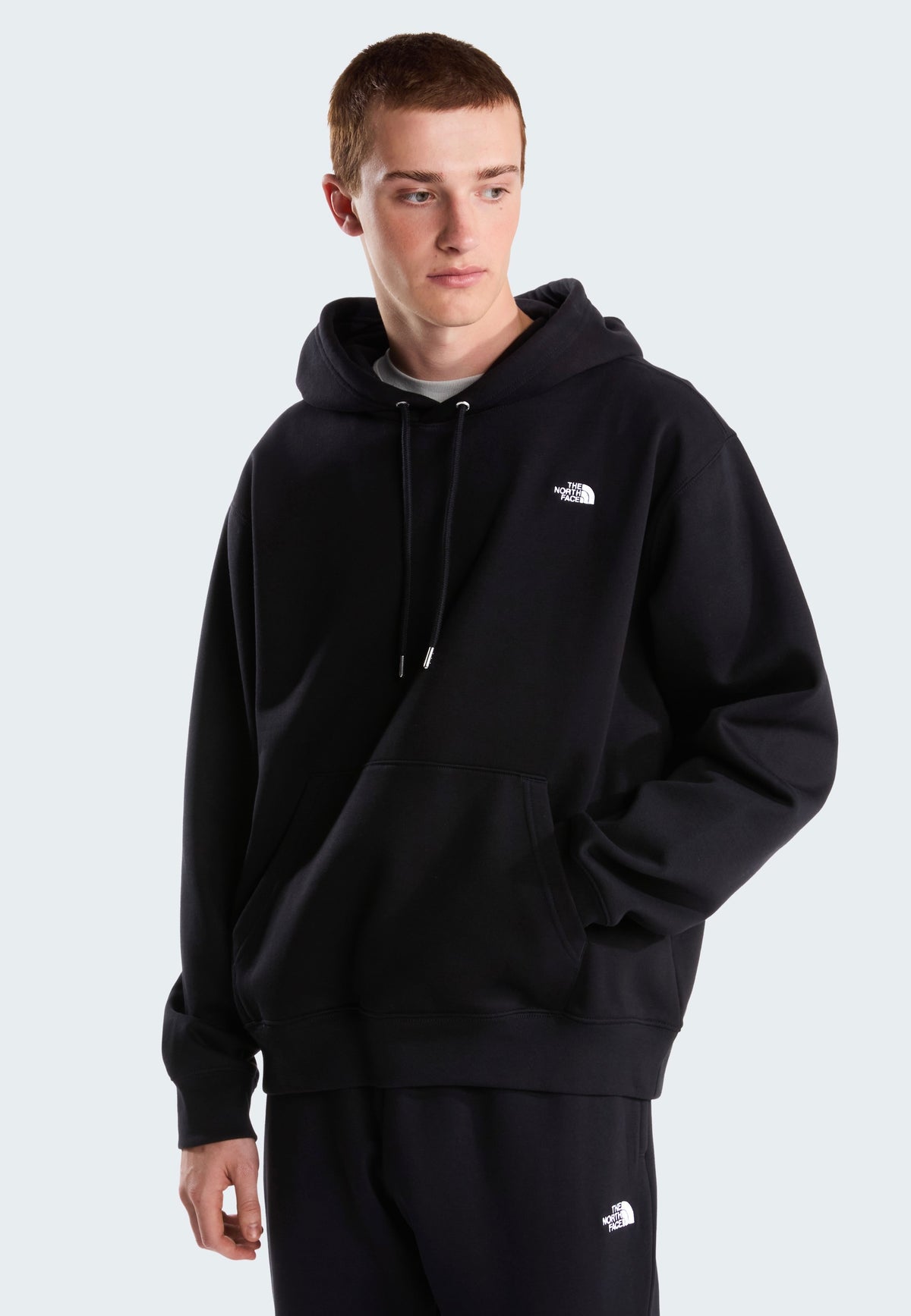 The North Face Simple Dome Relaxed TNF Black Hoodie | Men-Image