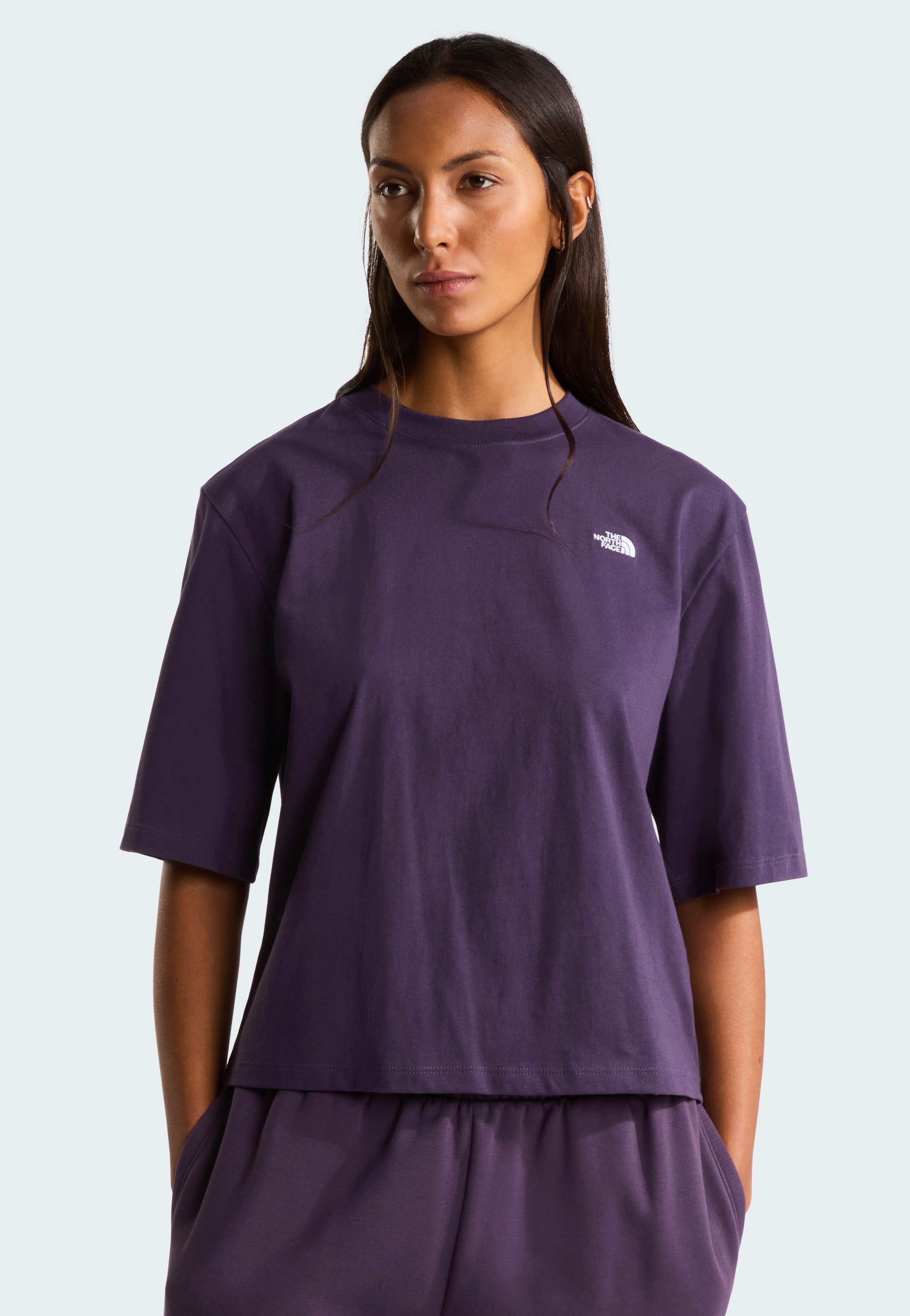 The North Face - W Simple Dome Boxy Relaxed Endless Dusk - T-Shirt | Women-Image