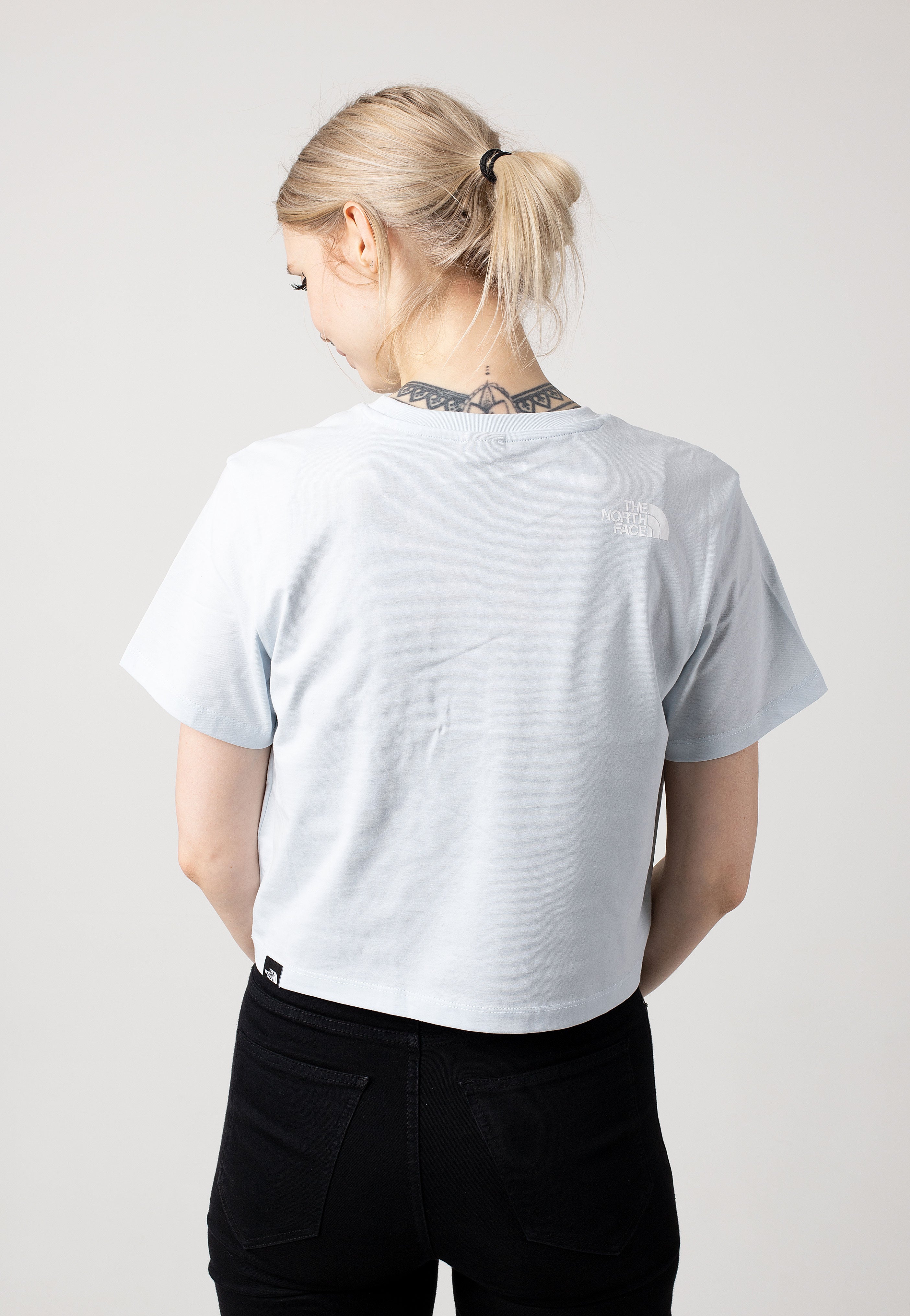 The North Face - Women´s Cropped Simple Dome Barely Blue - Top | Women-Image