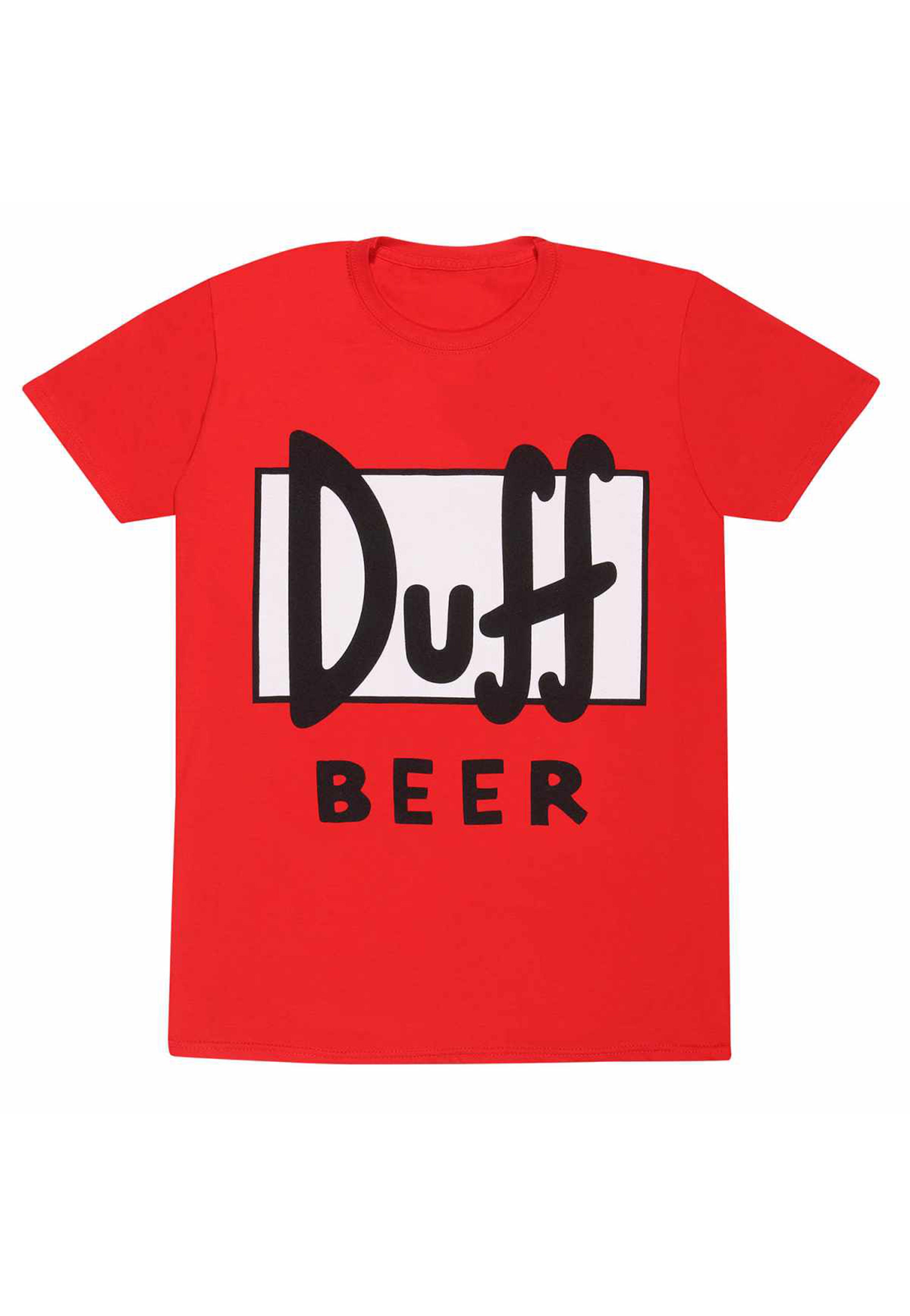 The Simpsons - Duff Red - T-Shirt | Neutral-Image