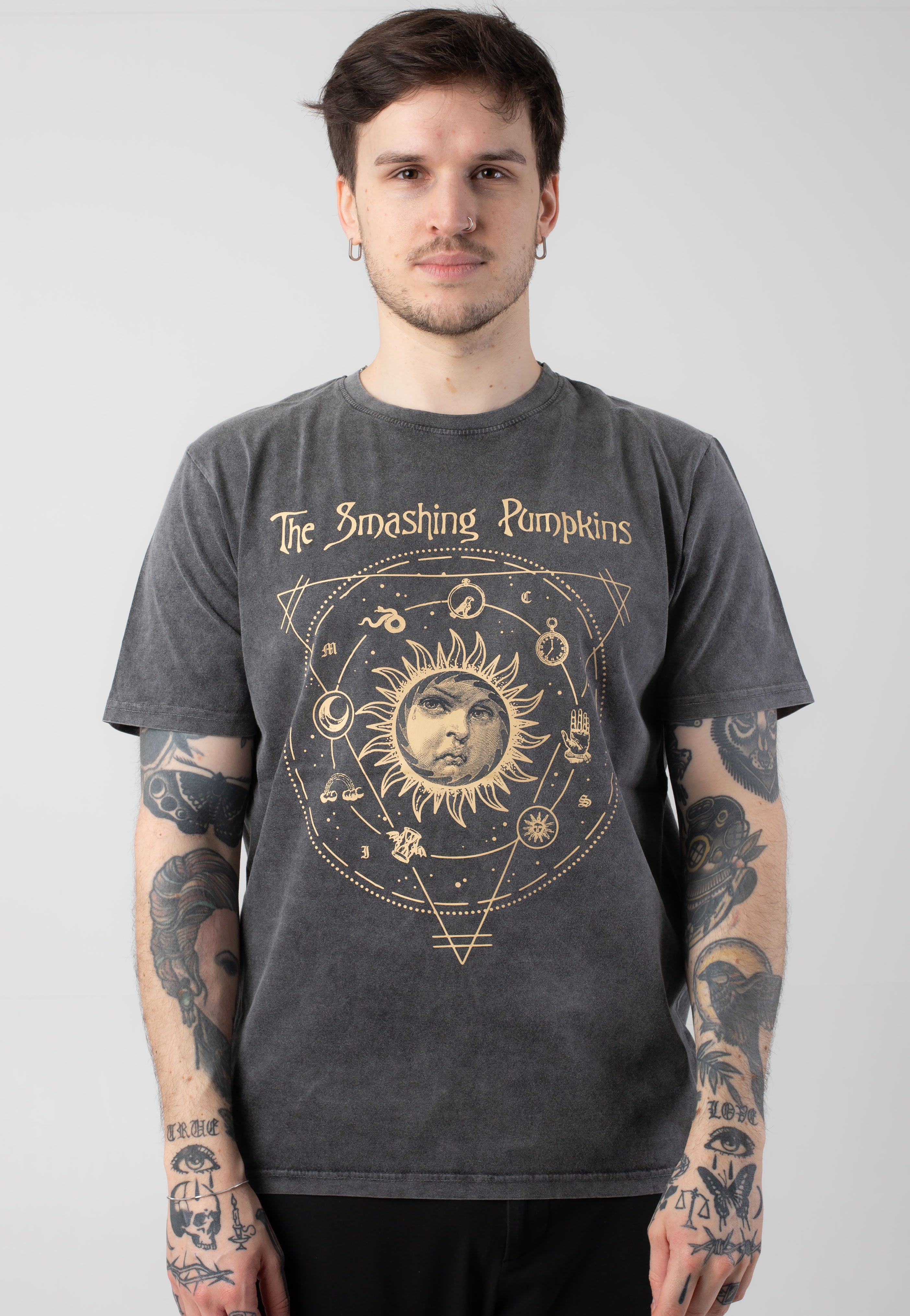 The Smashing Pumpkins - Celestial Sun Stone Wash - T-Shirt | Men-Image
