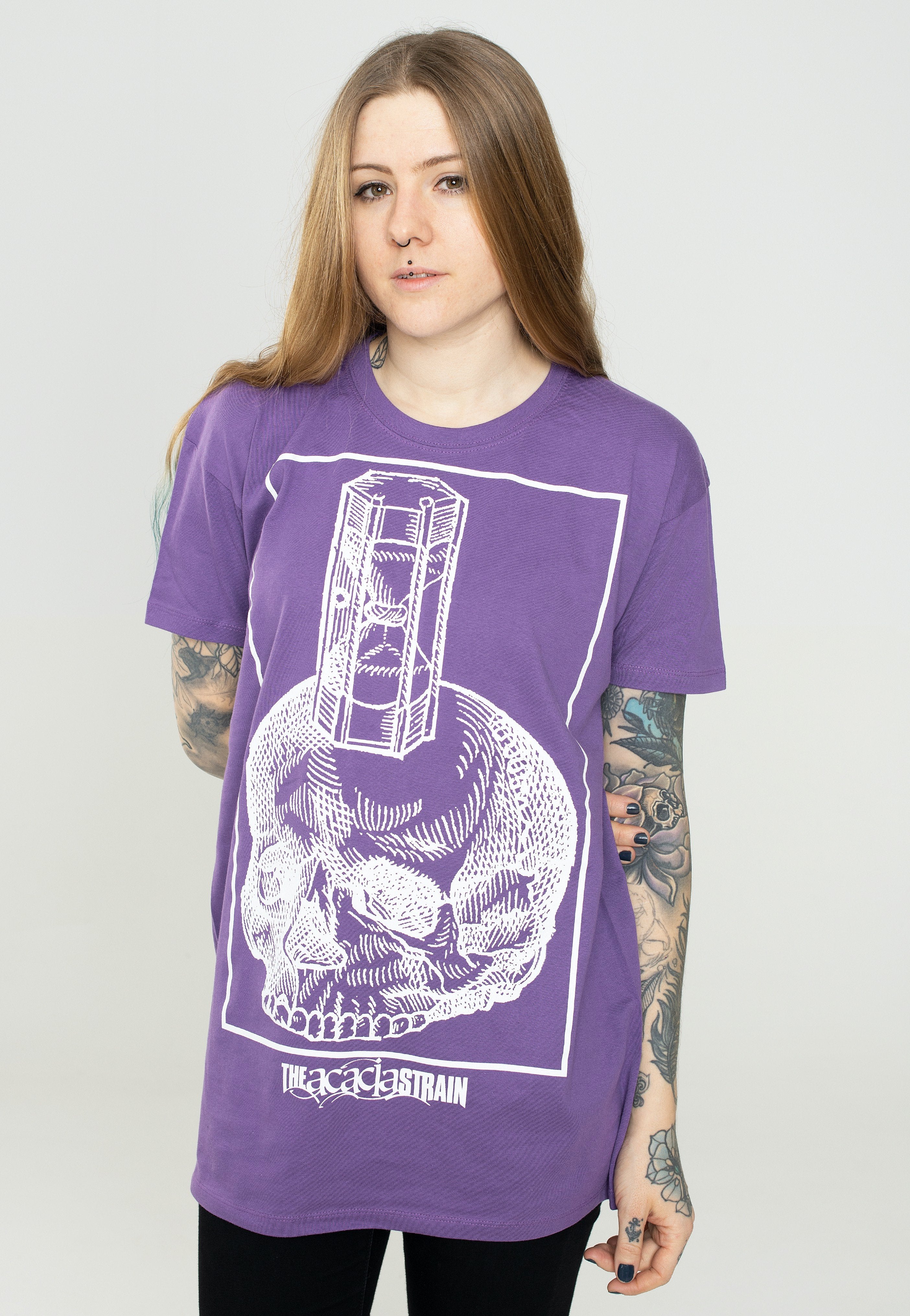 The Acacia Strain Tune Low Die Slow Light Purple - T-Shirt | Impericon