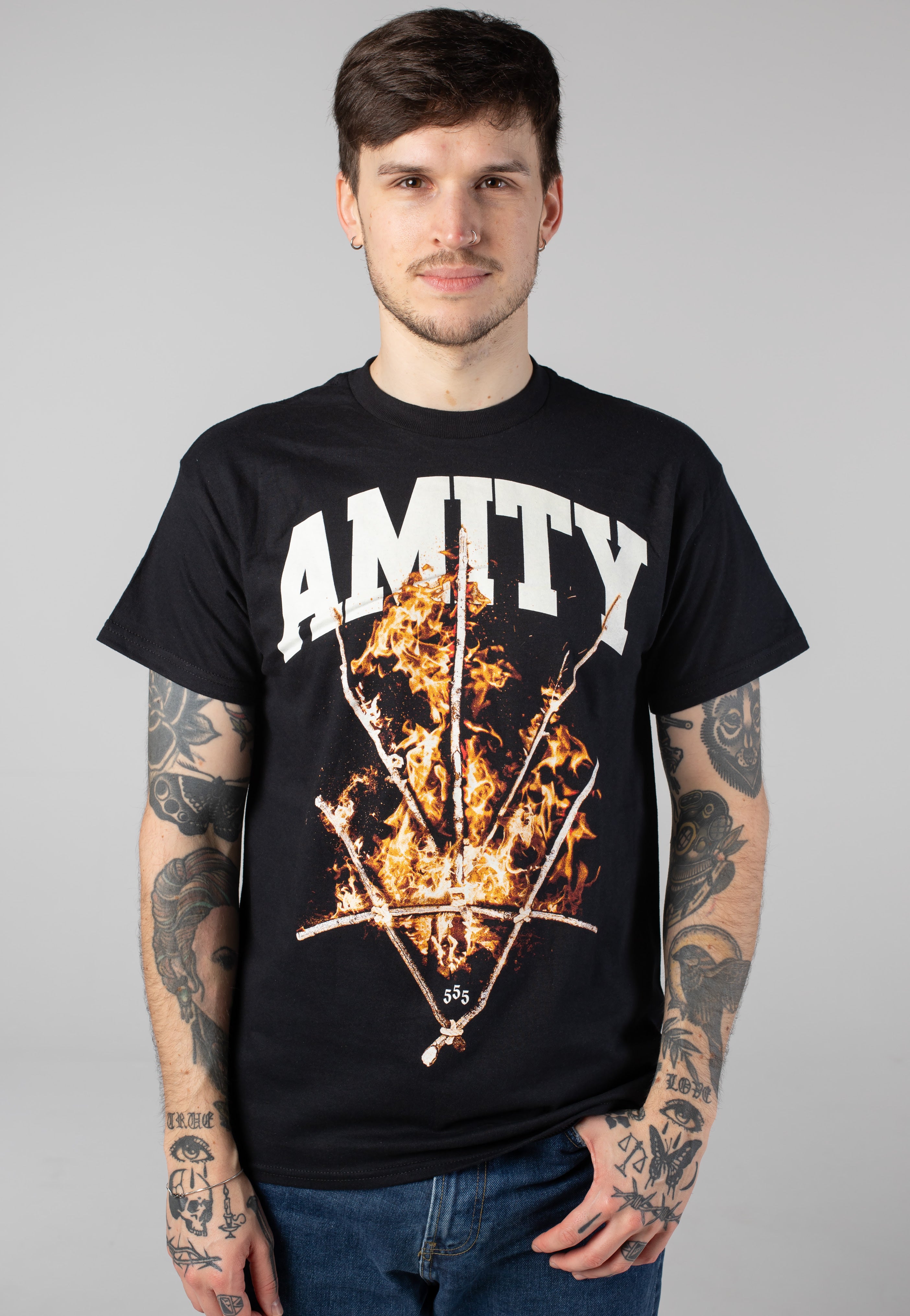 The Amity Affliction - Flaming Rune Tour 2025 - T-Shirt | Men-Image