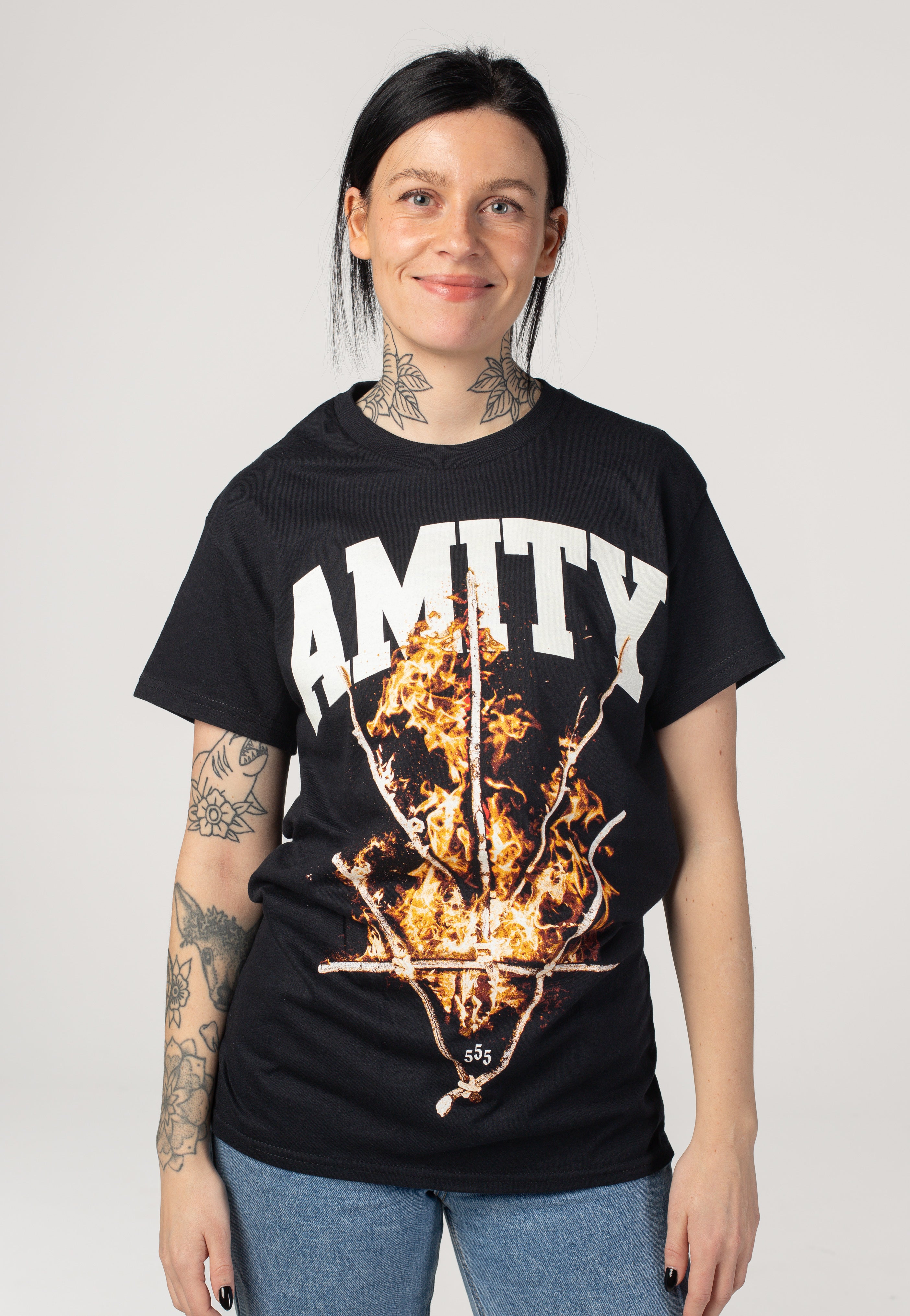 The Amity Affliction - Flaming Rune Tour 2025 - T-Shirt | Women-Image