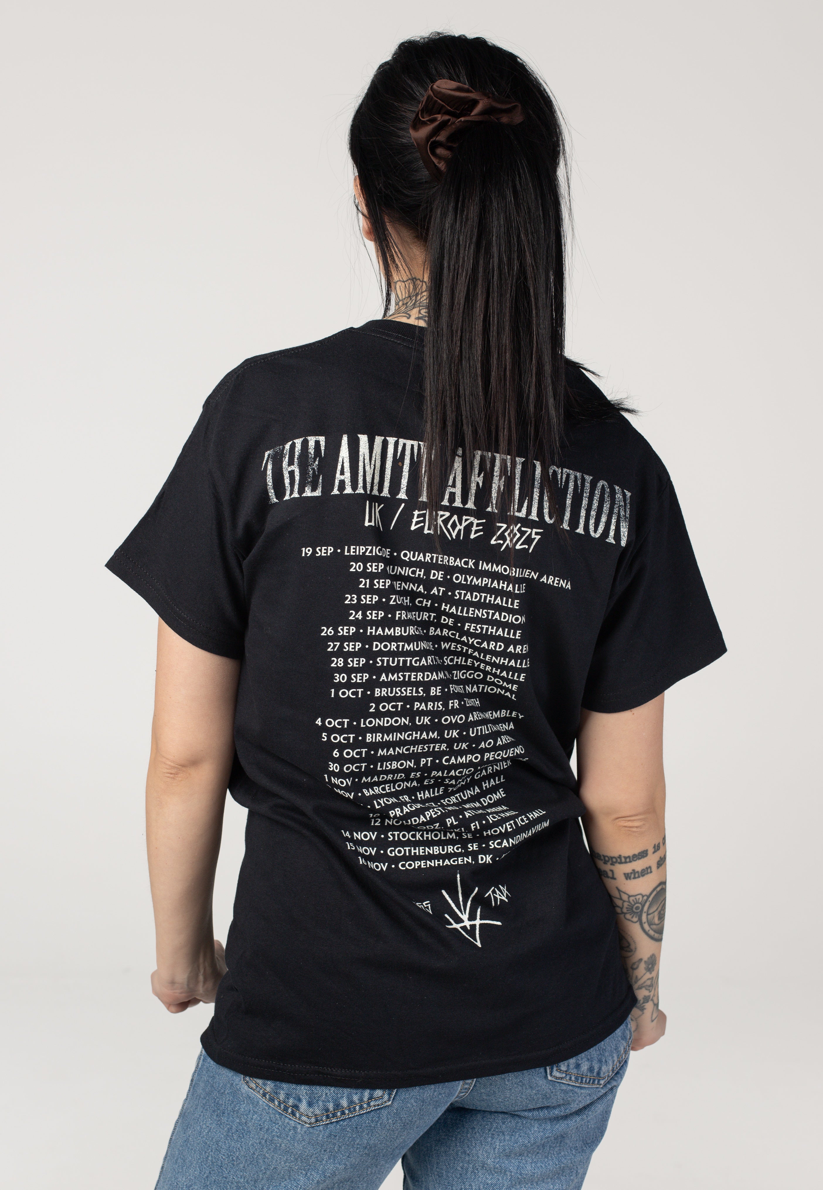The Amity Affliction - Flaming Rune Tour 2025 - T-Shirt | Women-Image