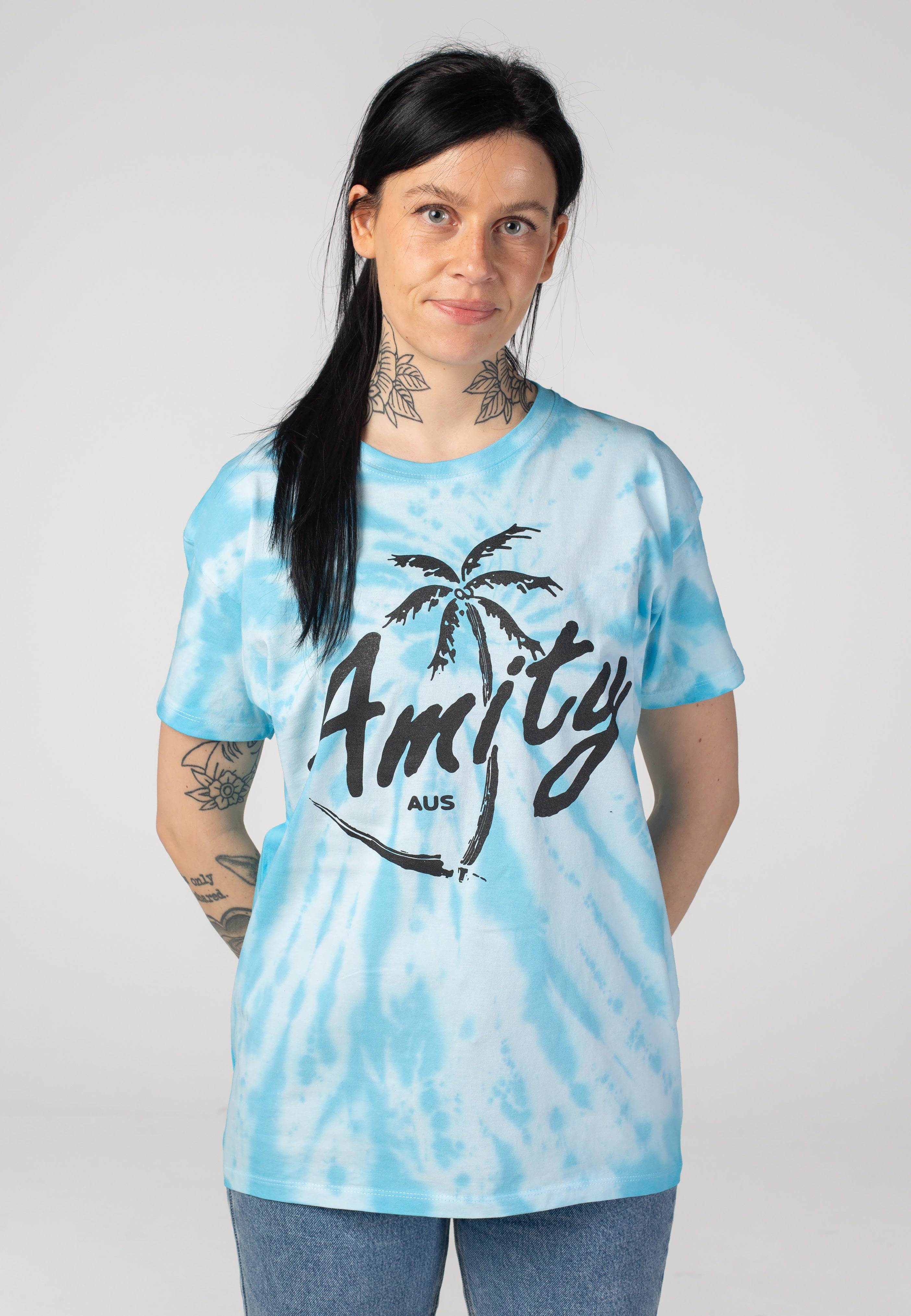 The Amity Affliction - Palm Tie Dye - T-Shirt | Women-Image