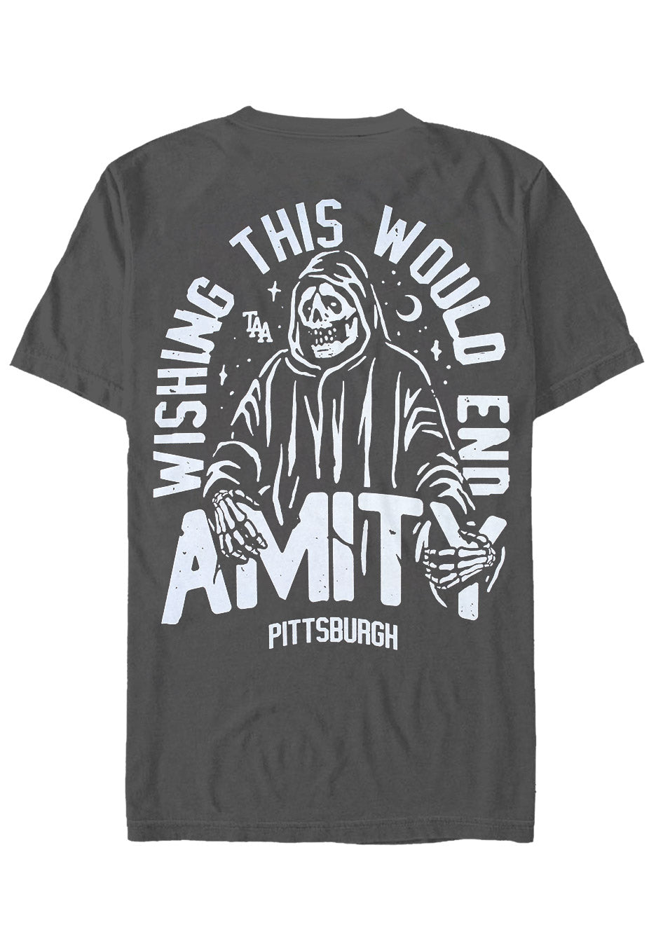 The Amity Affliction - Pittsburgh Charcoal - T-Shirt | Neutral-Image