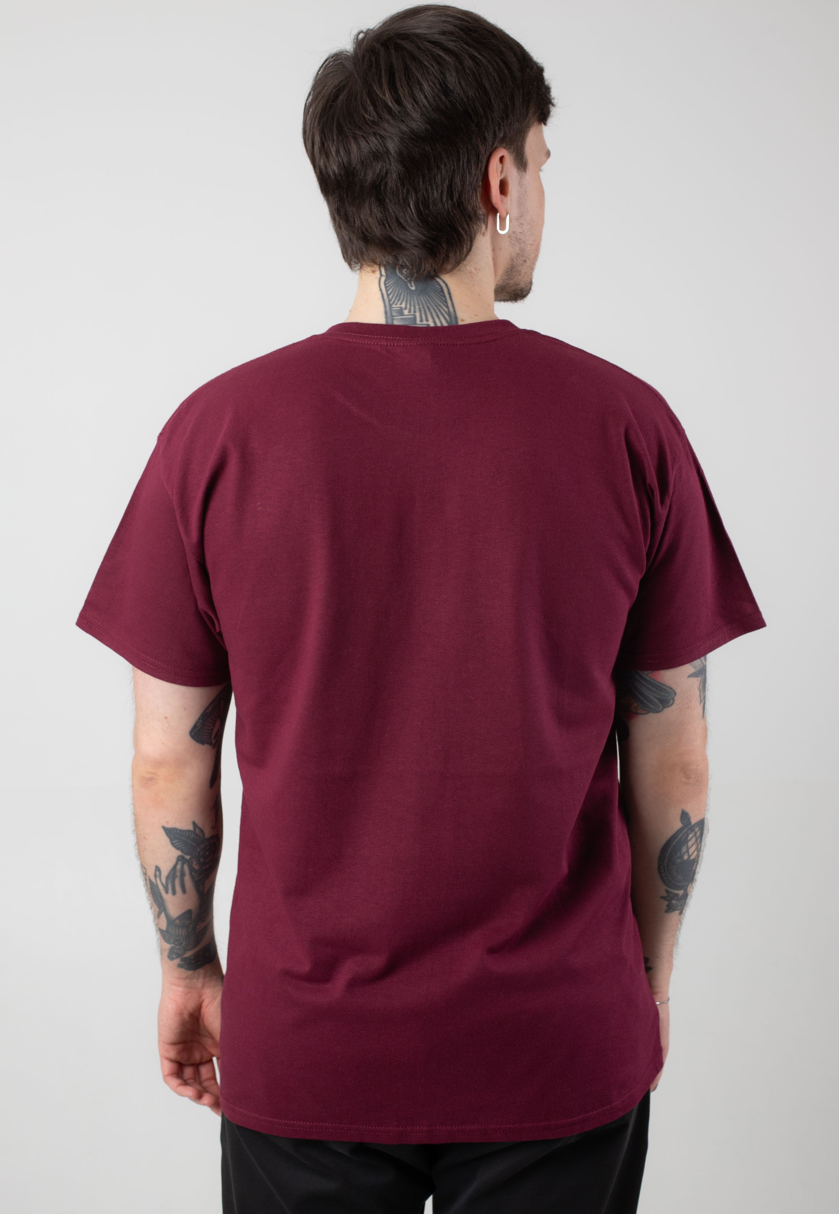 The Amity Affliction - Palm Maroon - T-Shirt | Men-Image