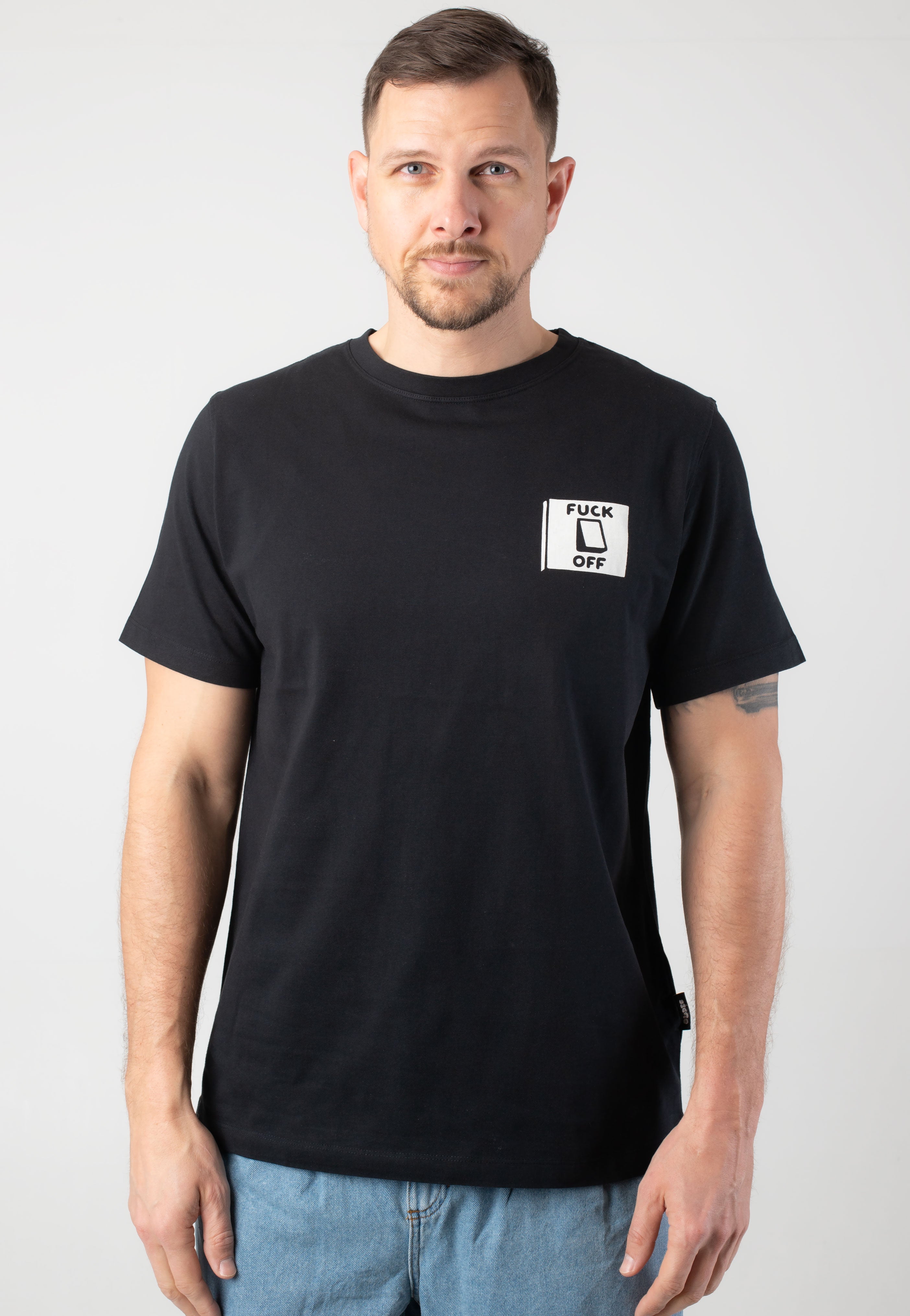 The Dudes - Switch Classic Black - T-Shirt | Men-Image