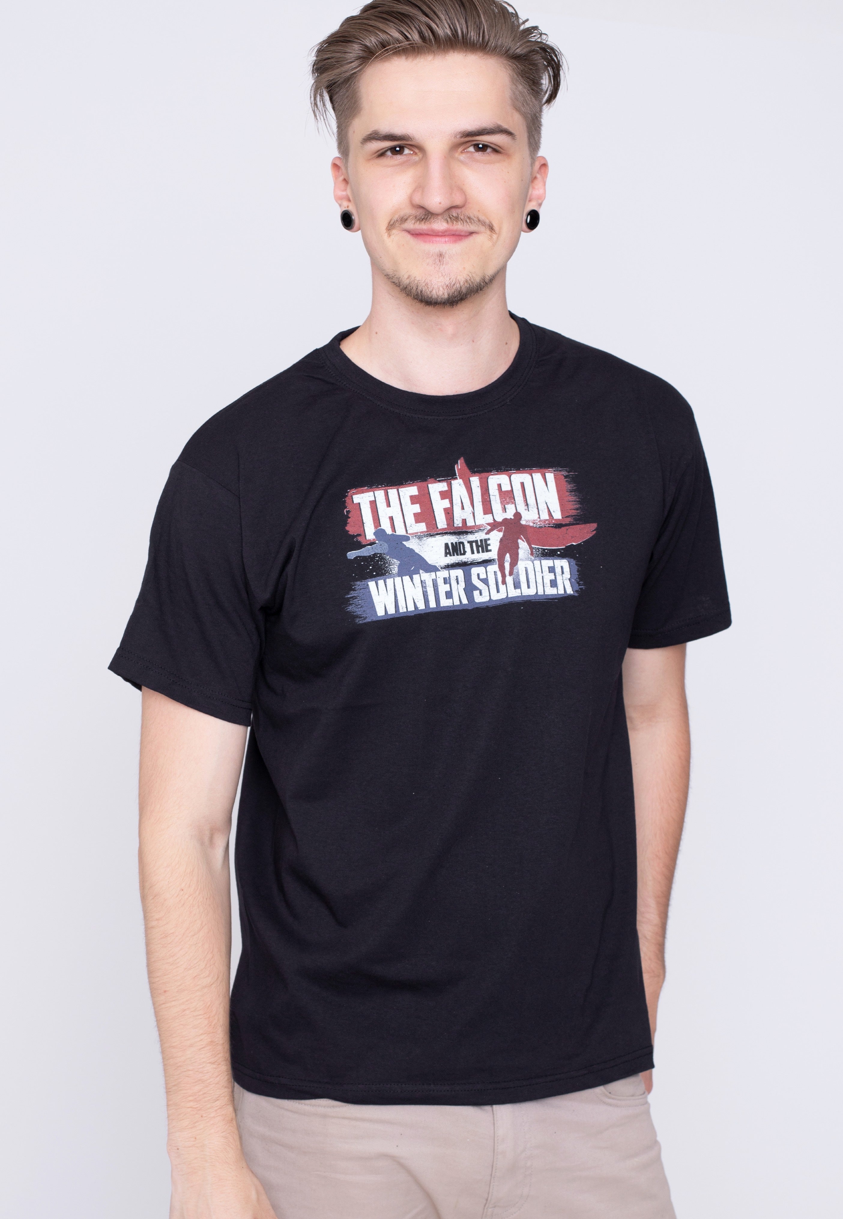 The Falcon & The Winter Soldier - Spray Logo - T-Shirt | Men-Image