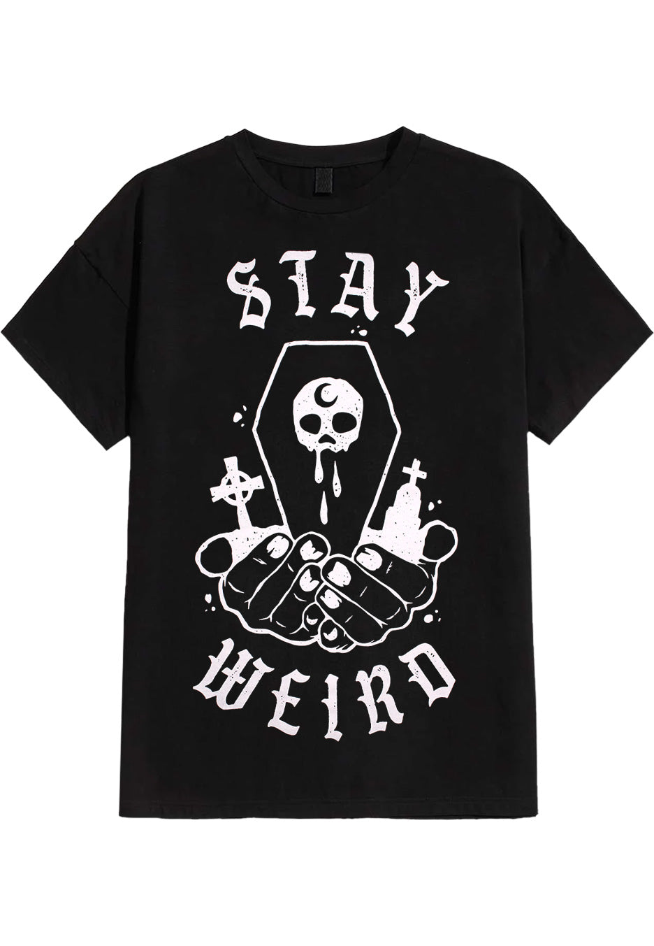 The Funeral Portrait - Stay Weird - T-Shirt | Neutral-Image
