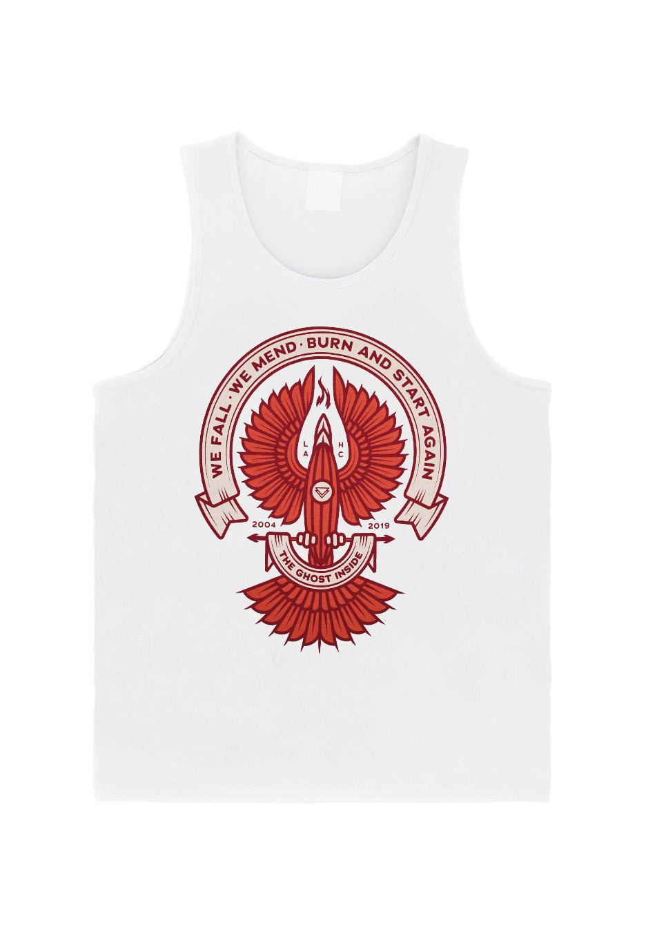 The Ghost Inside - Phoenix White - Tank | Neutral-Image