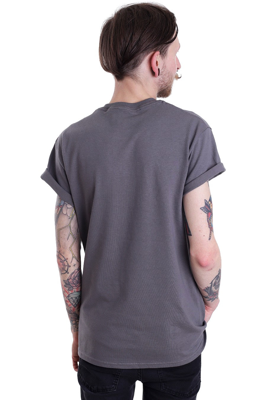 The Ghost Inside - Run With The Wolves Charcoal - T-Shirt | Men-Image