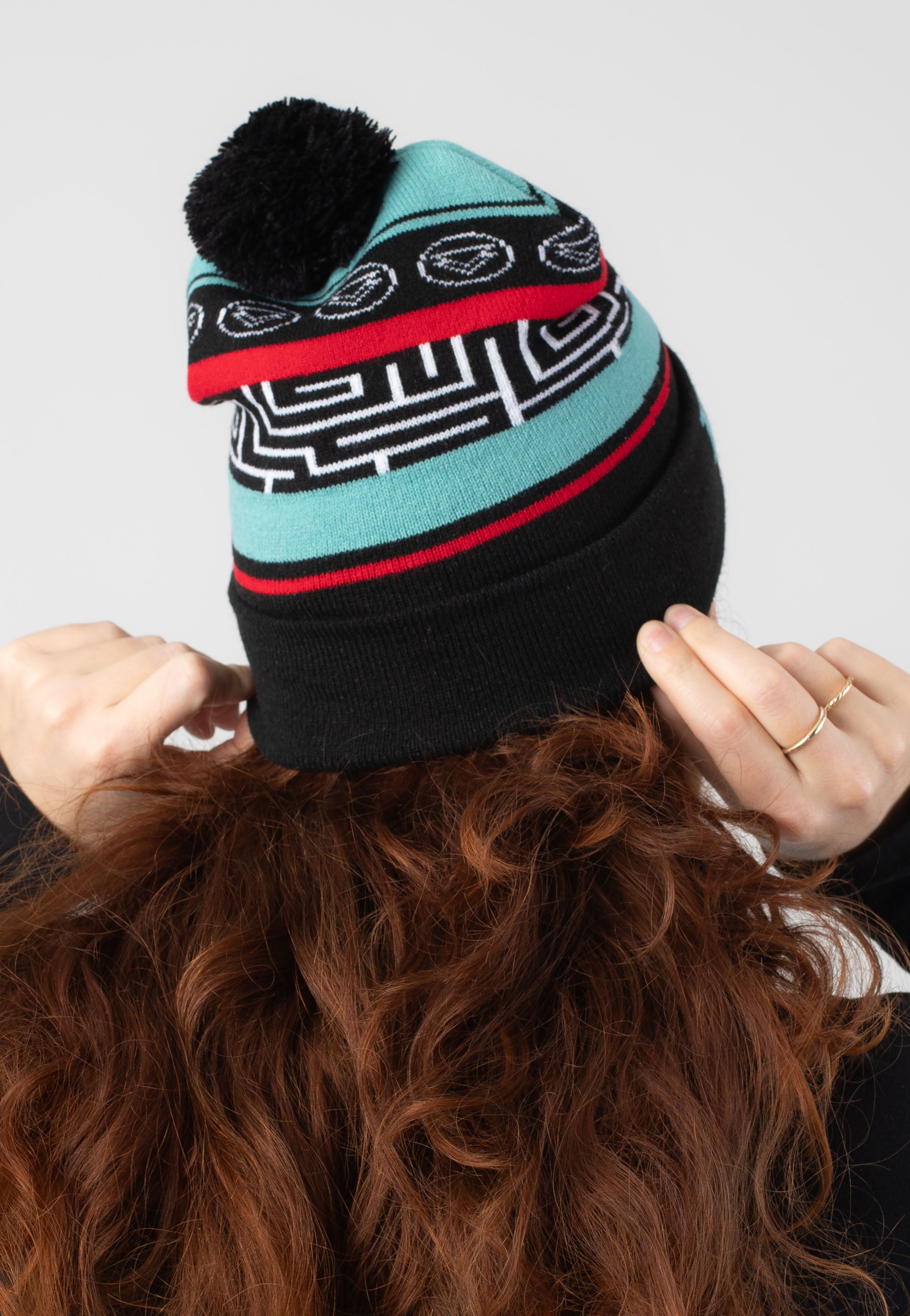 The Ghost Inside - Searching for Solace Winter Knit - Beanie | Neutral-Image