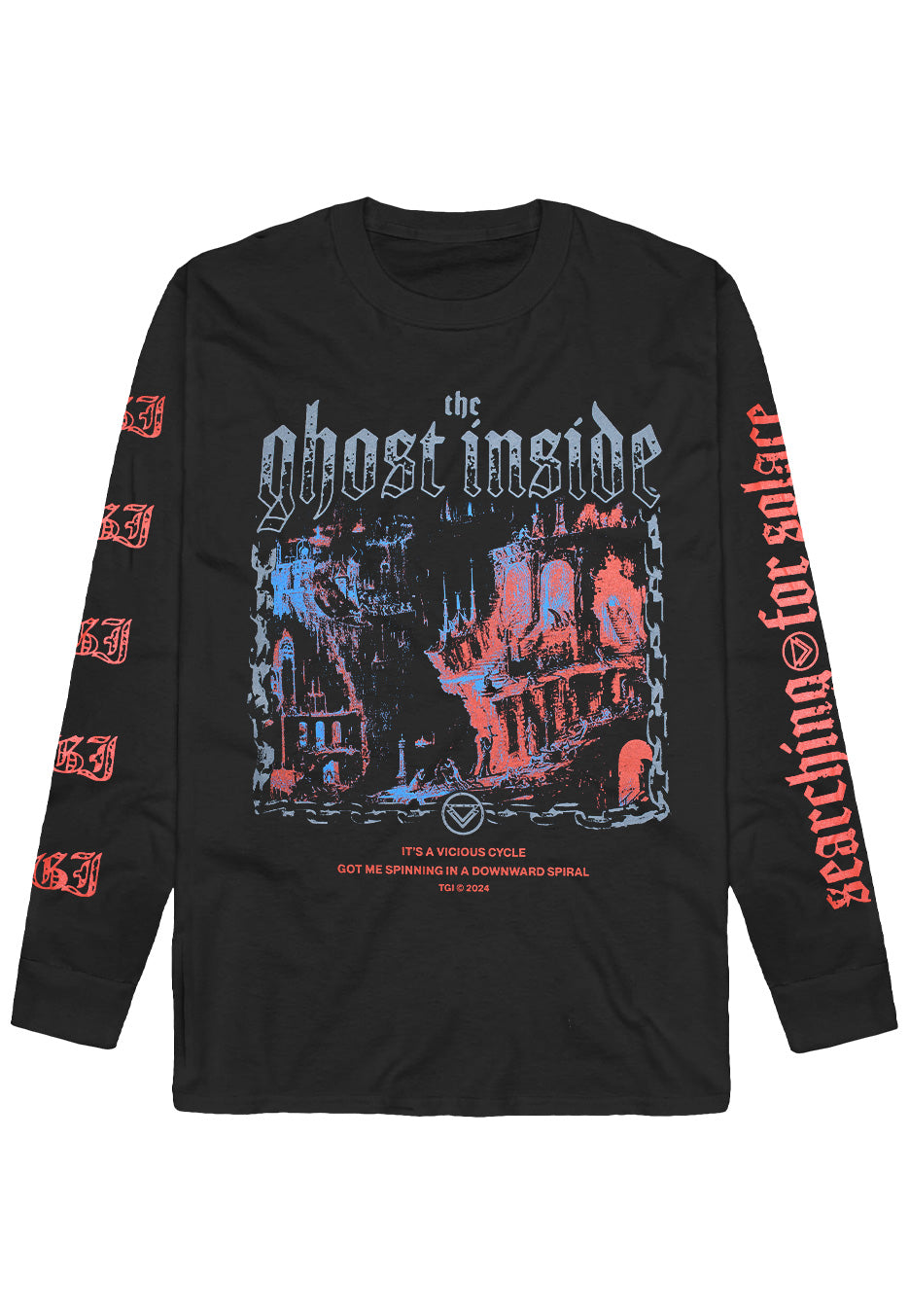 The Ghost Inside - Vicious Cycle - Longsleeve | Neutral-Image