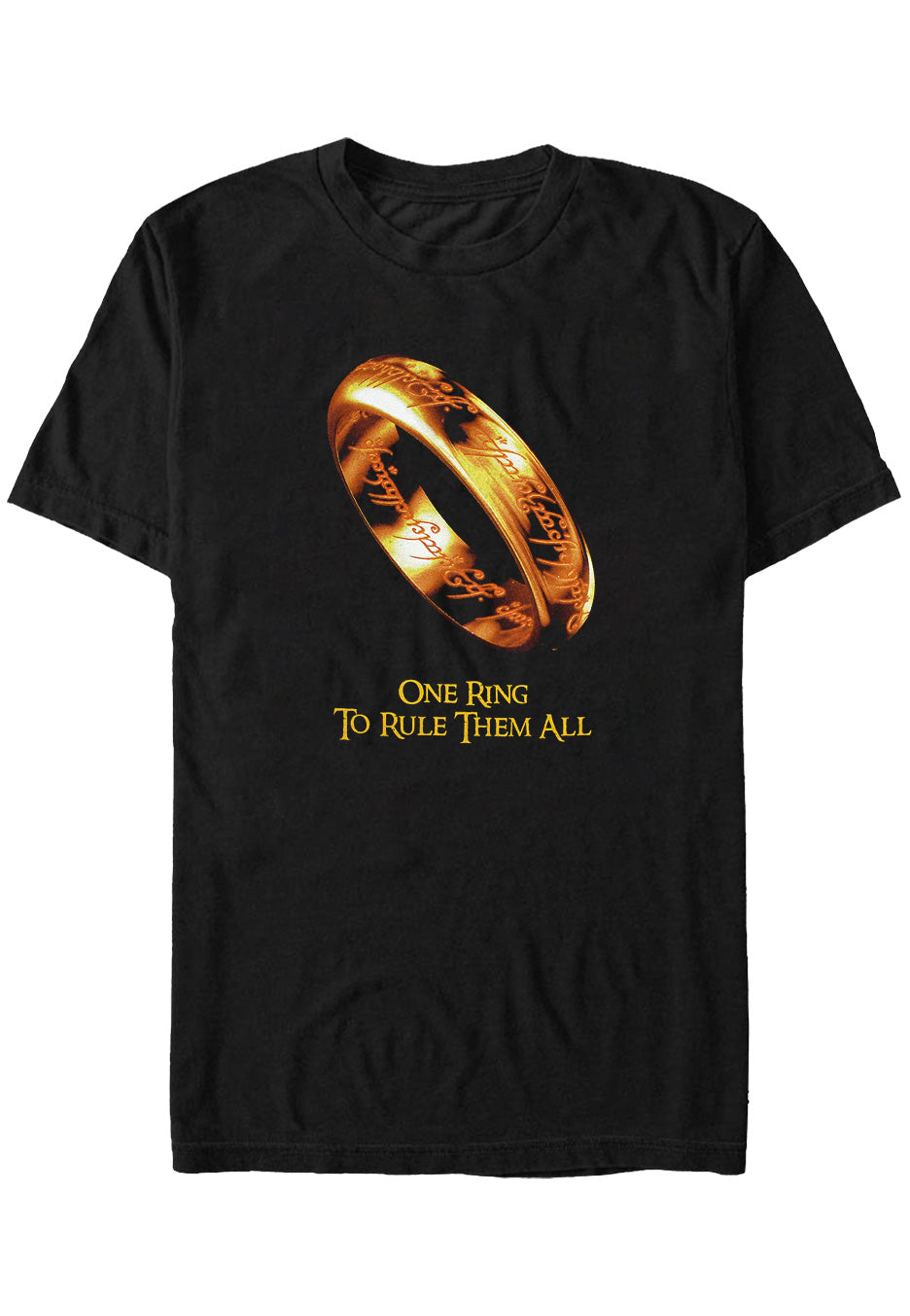 The Lord Of The Rings - One Ring To Rule Them All - T-Shirt | Neutral-Image