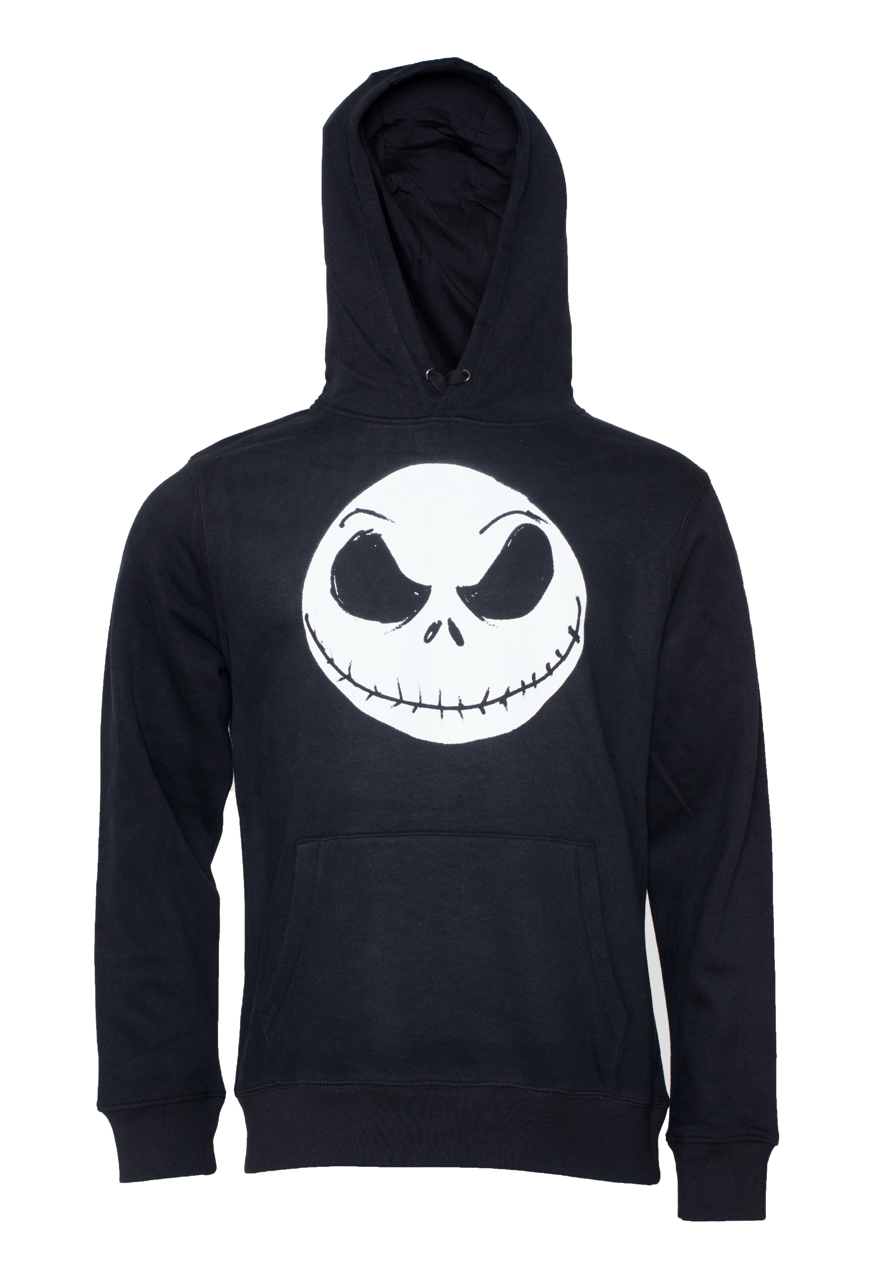 The Nightmare Before Christmas Big Face Jack Hoodie | Women-Image