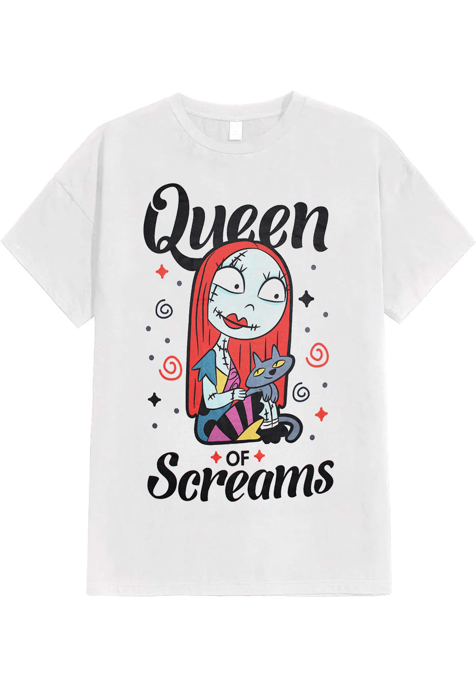 The Nightmare Before Christmas - Queen Of Screams White - T-Shirt | Neutral-Image