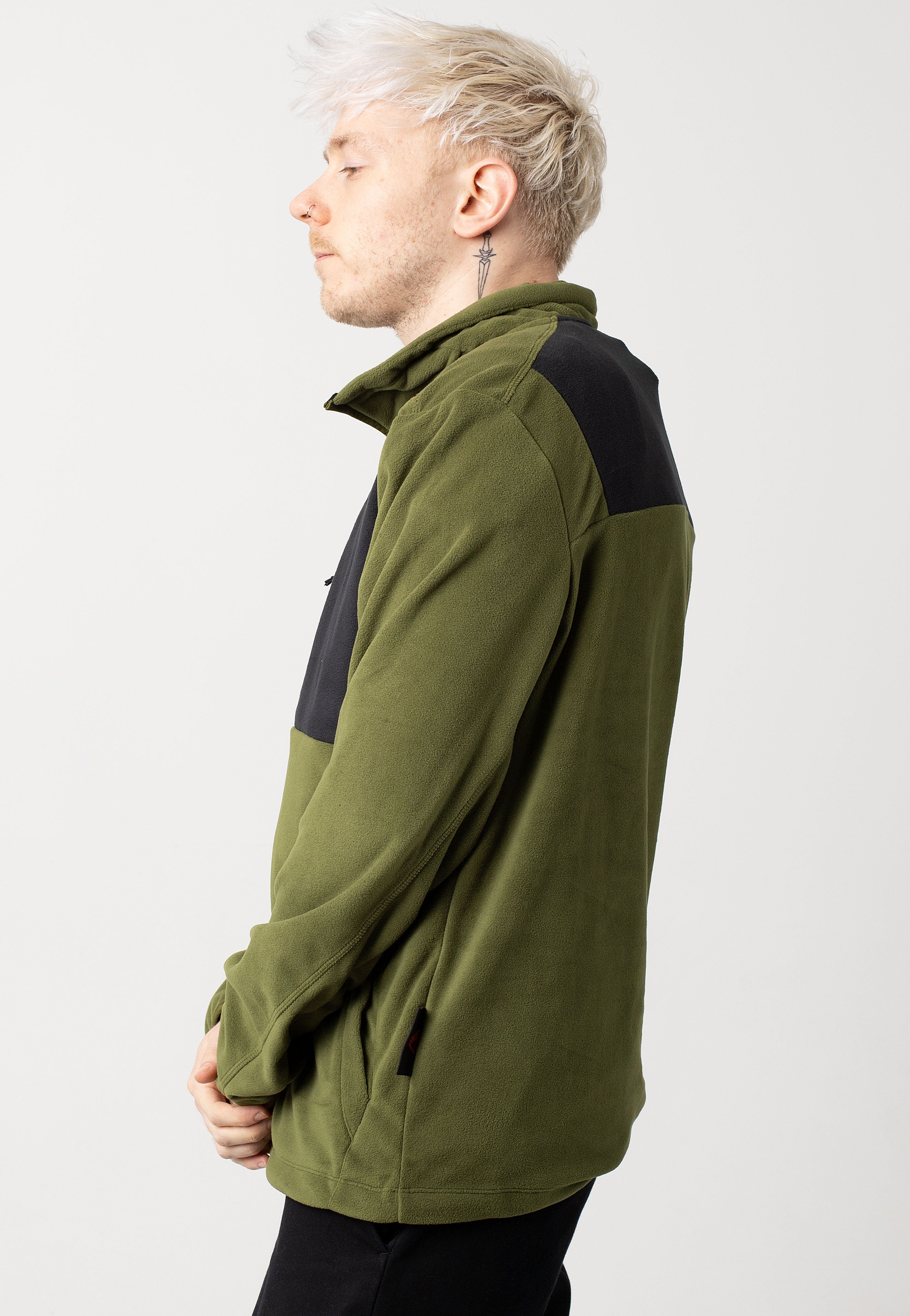 The North Face - Homesafe Full Zip Forest Olive/Tnf Black - Jacket | Men-Image