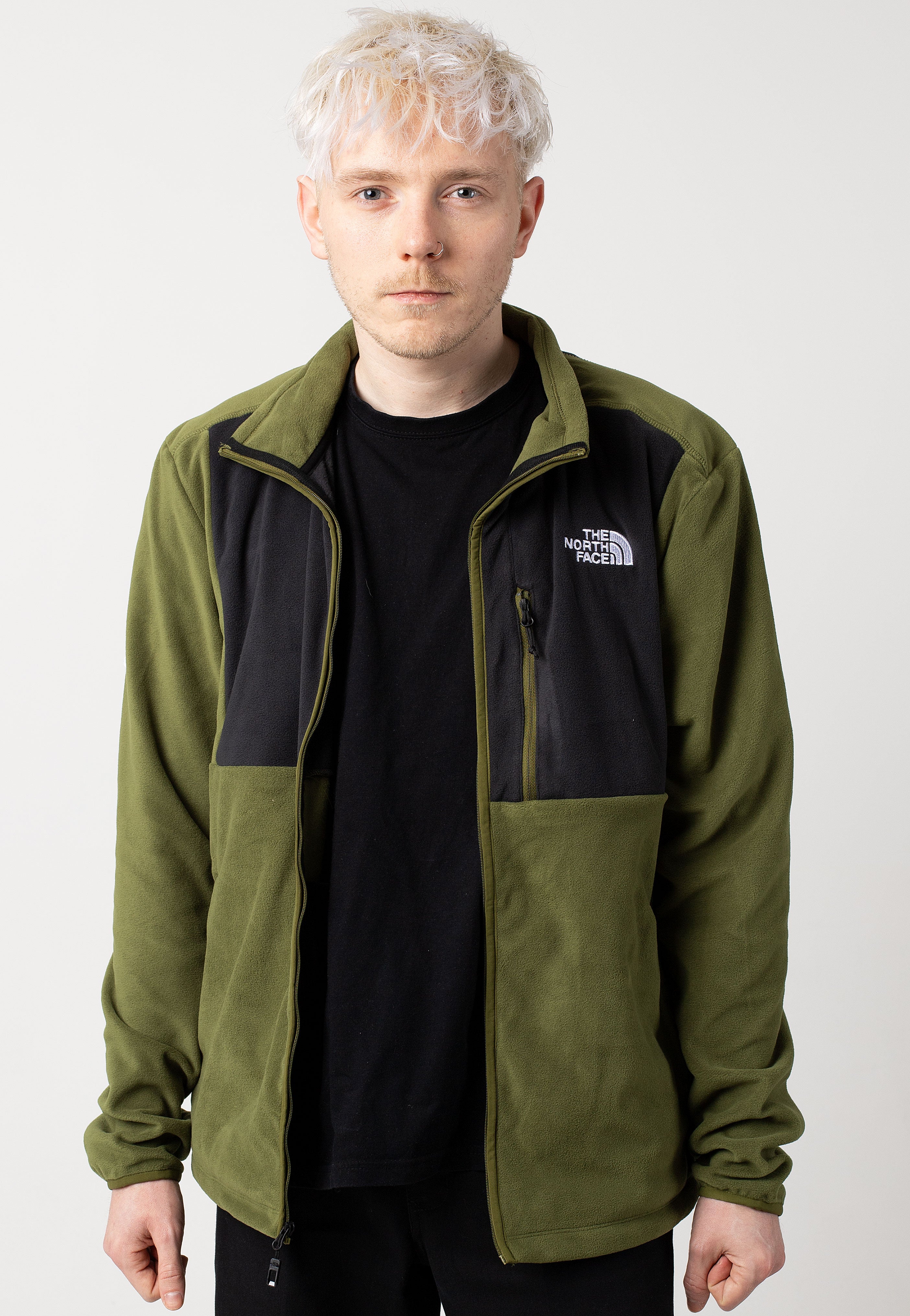 The North Face - Homesafe Full Zip Forest Olive/Tnf Black - Jacket | Men-Image