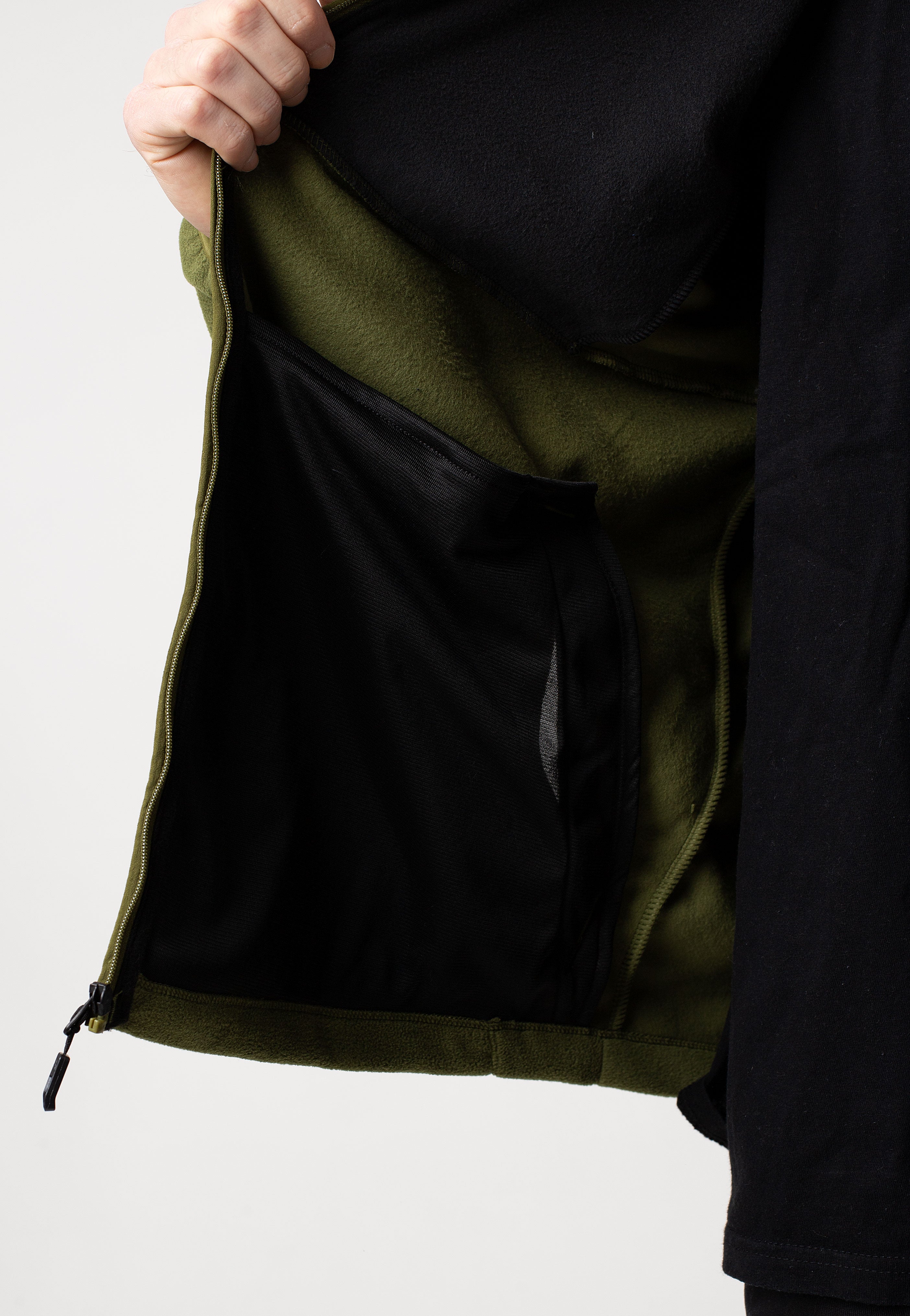The North Face - Homesafe Full Zip Forest Olive/Tnf Black - Jacket | Men-Image