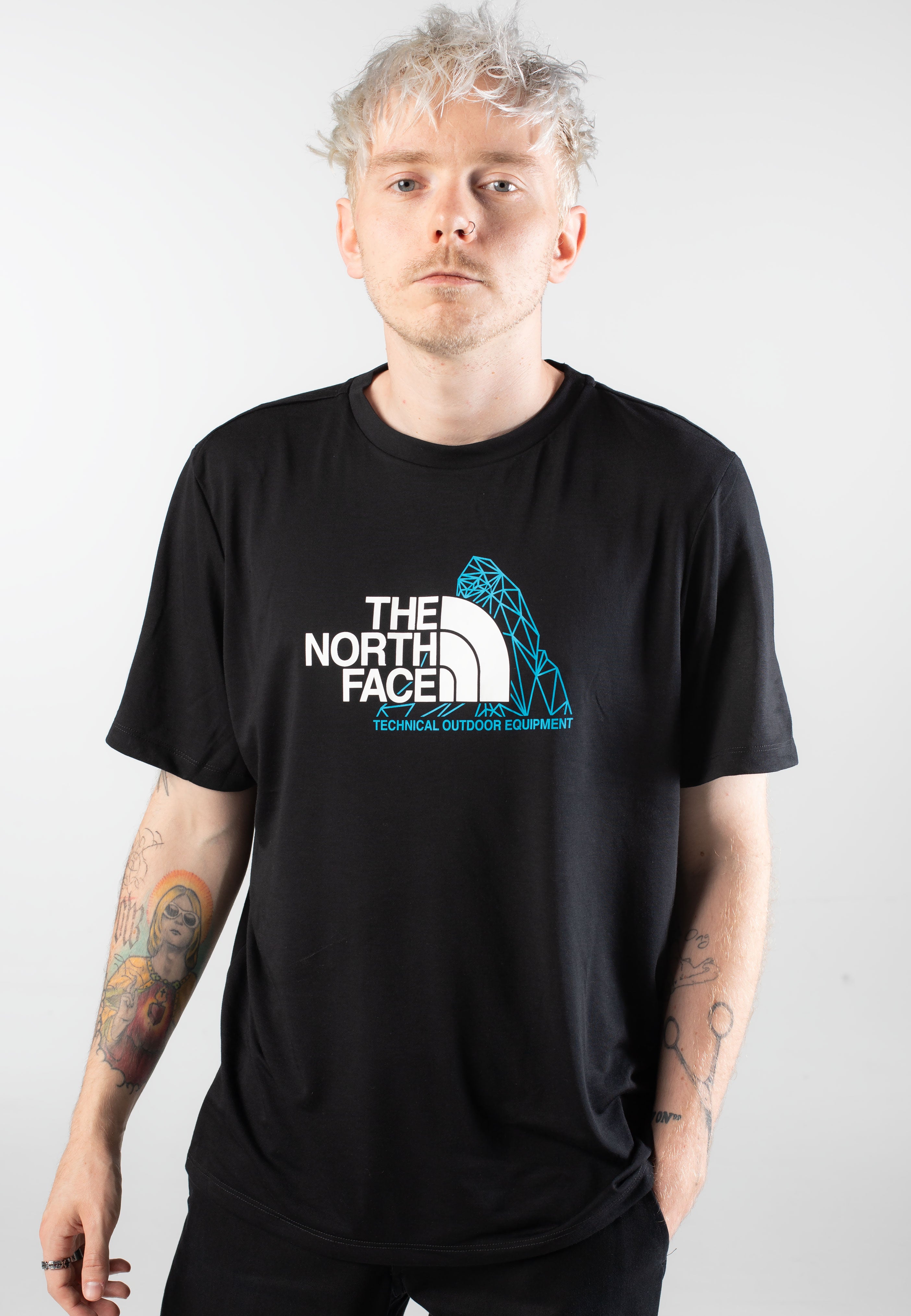 The North Face - Mountain Foundation TNF Black - T-Shirt | Men-Image