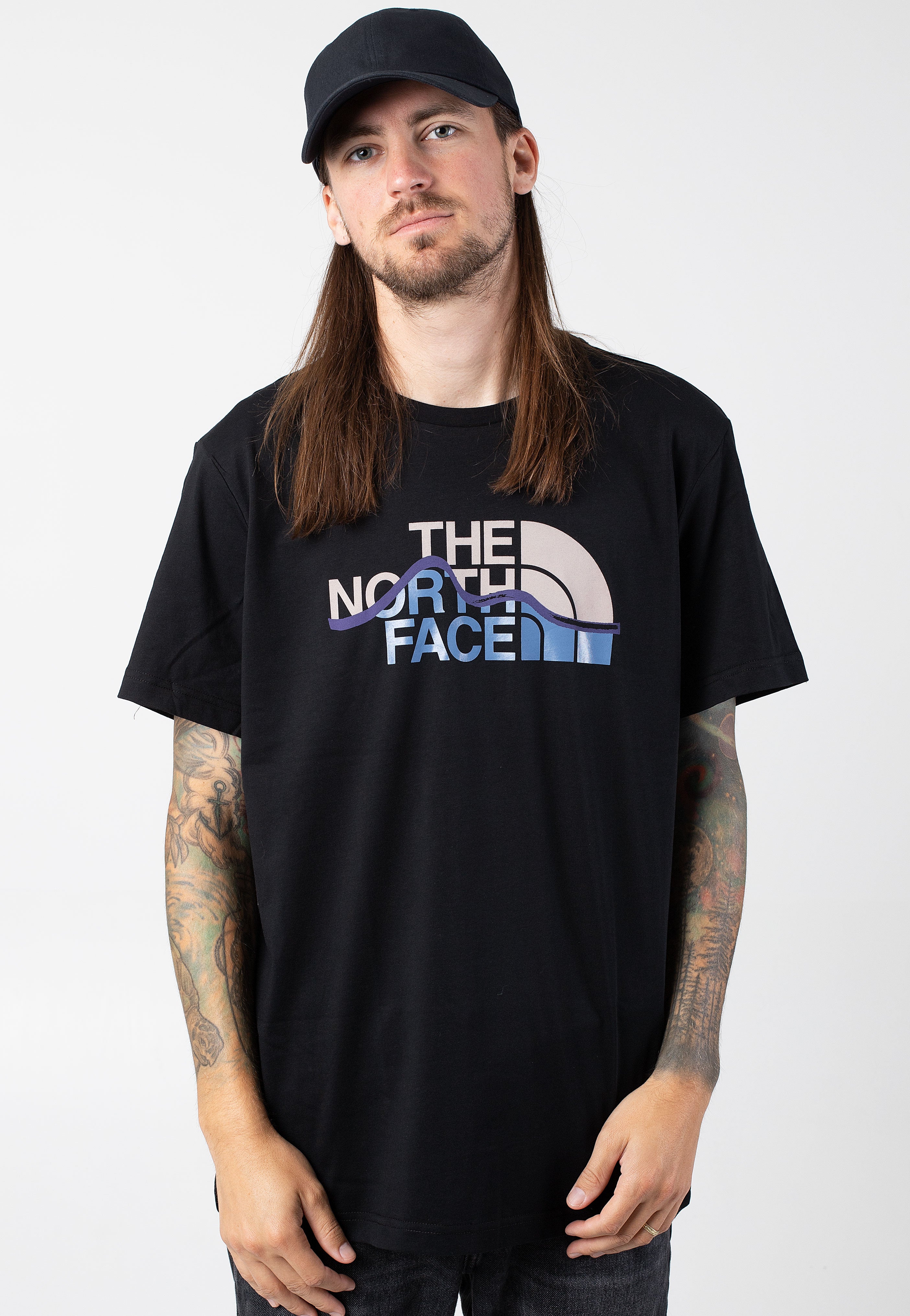 The North Face - Mountain Line Tnf Black - T-Shirt