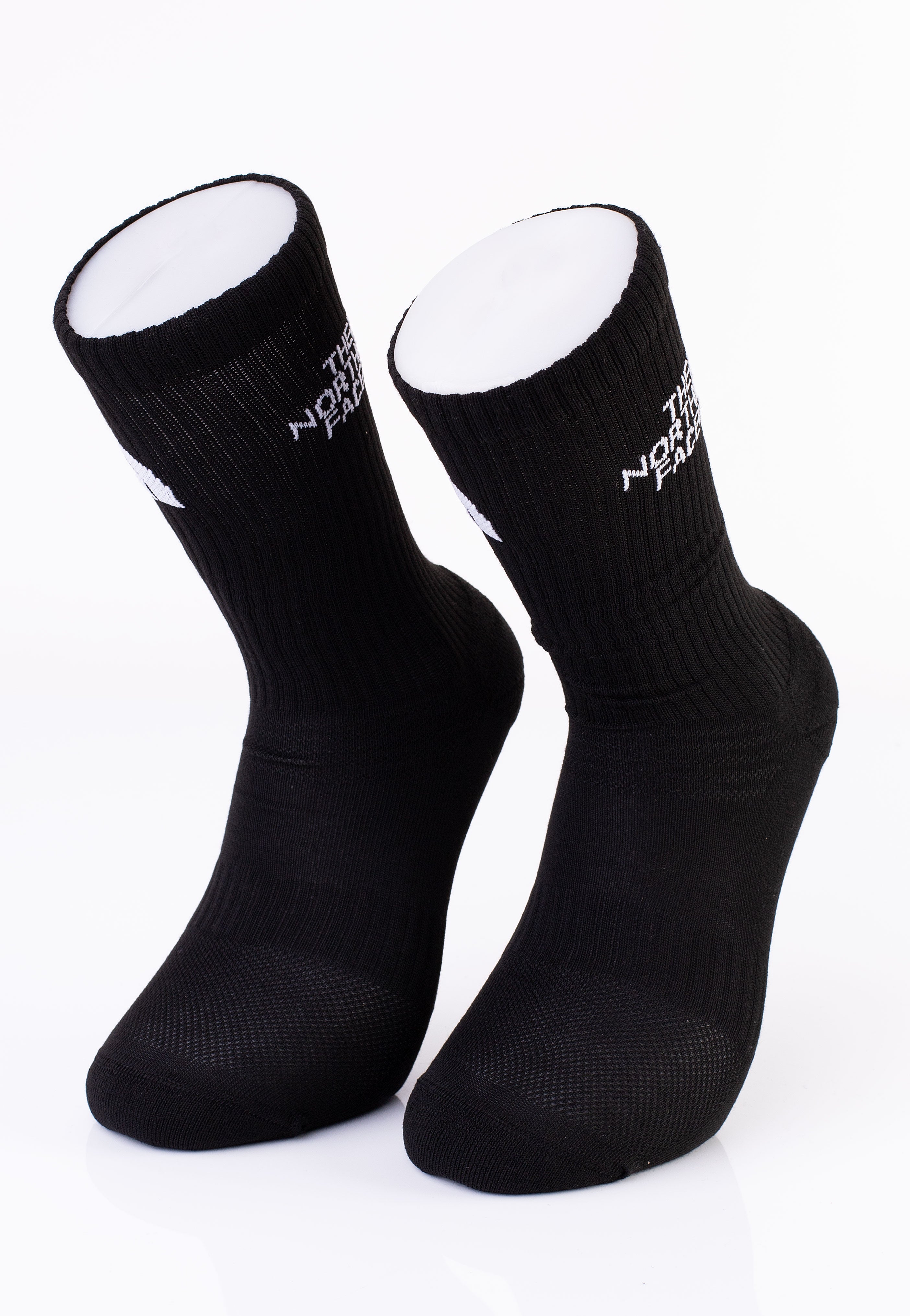 The North Face - Multi Sport Cush Crew Pack Of 3 Tnf Black - Socks | Men-Image