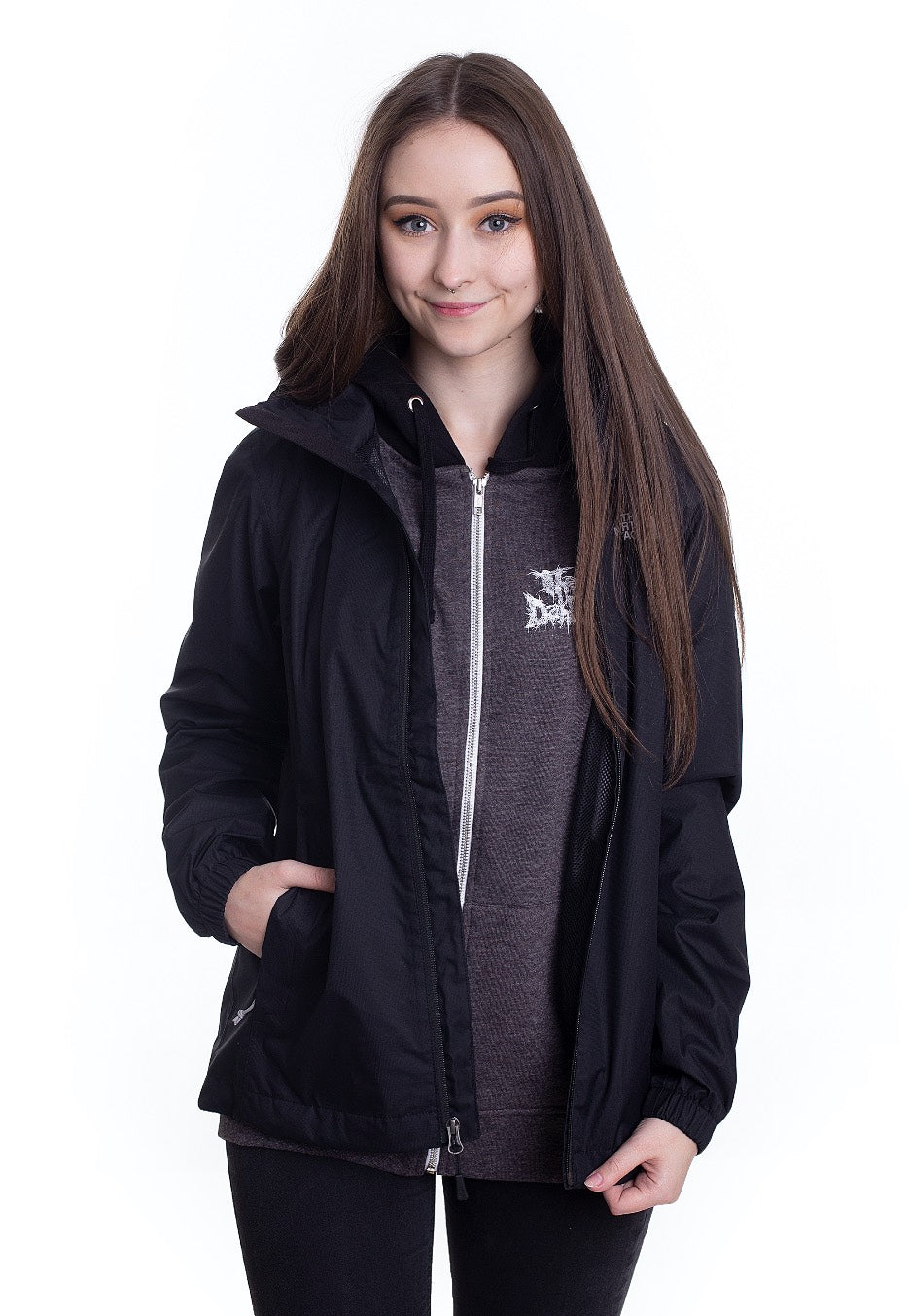 The North Face - Quest - EU TNF Black/Foil Grey - Jacket | Women-Image