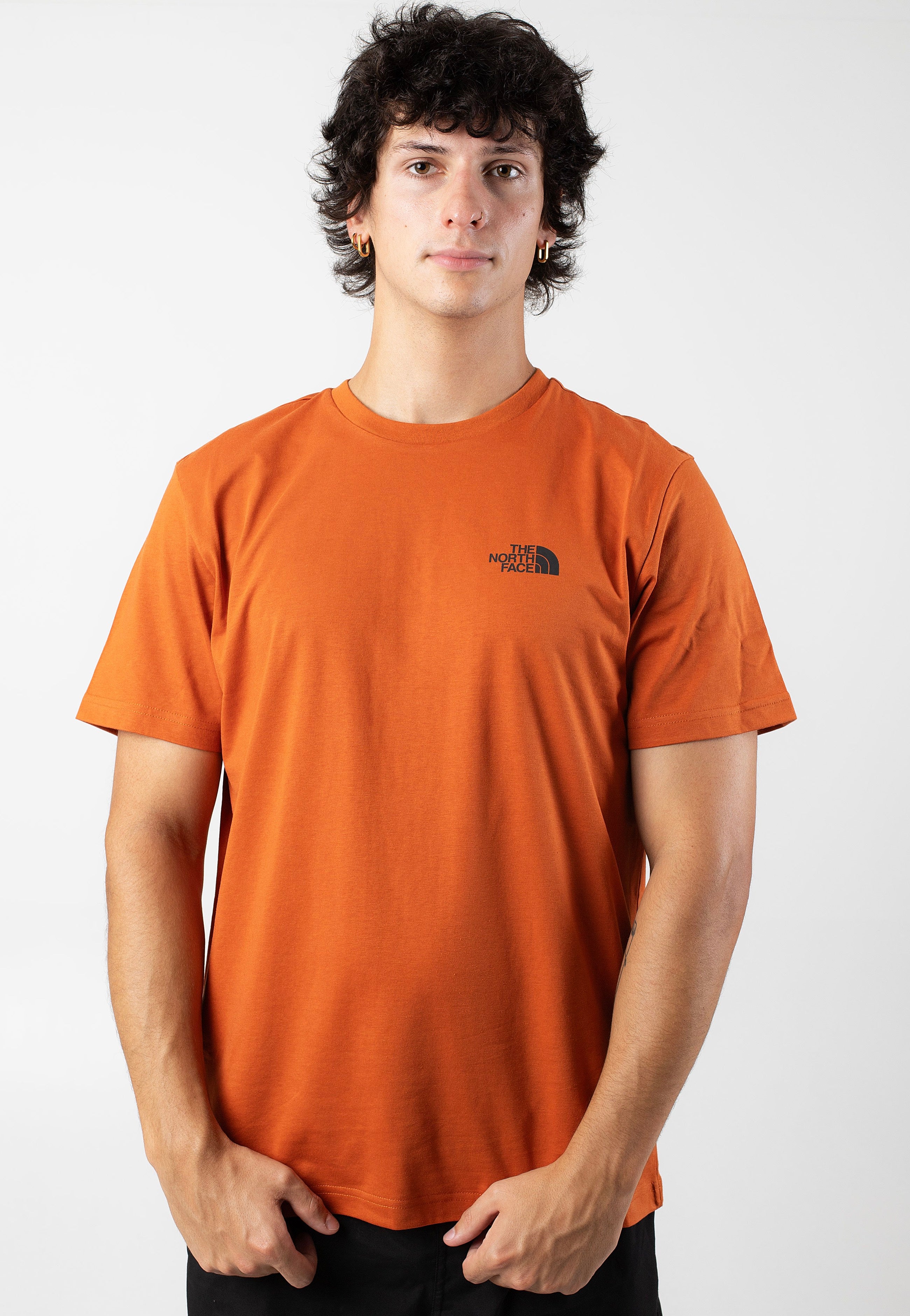 The North Face - Simple Dome Earthen Copper - T-Shirt | Men-Image