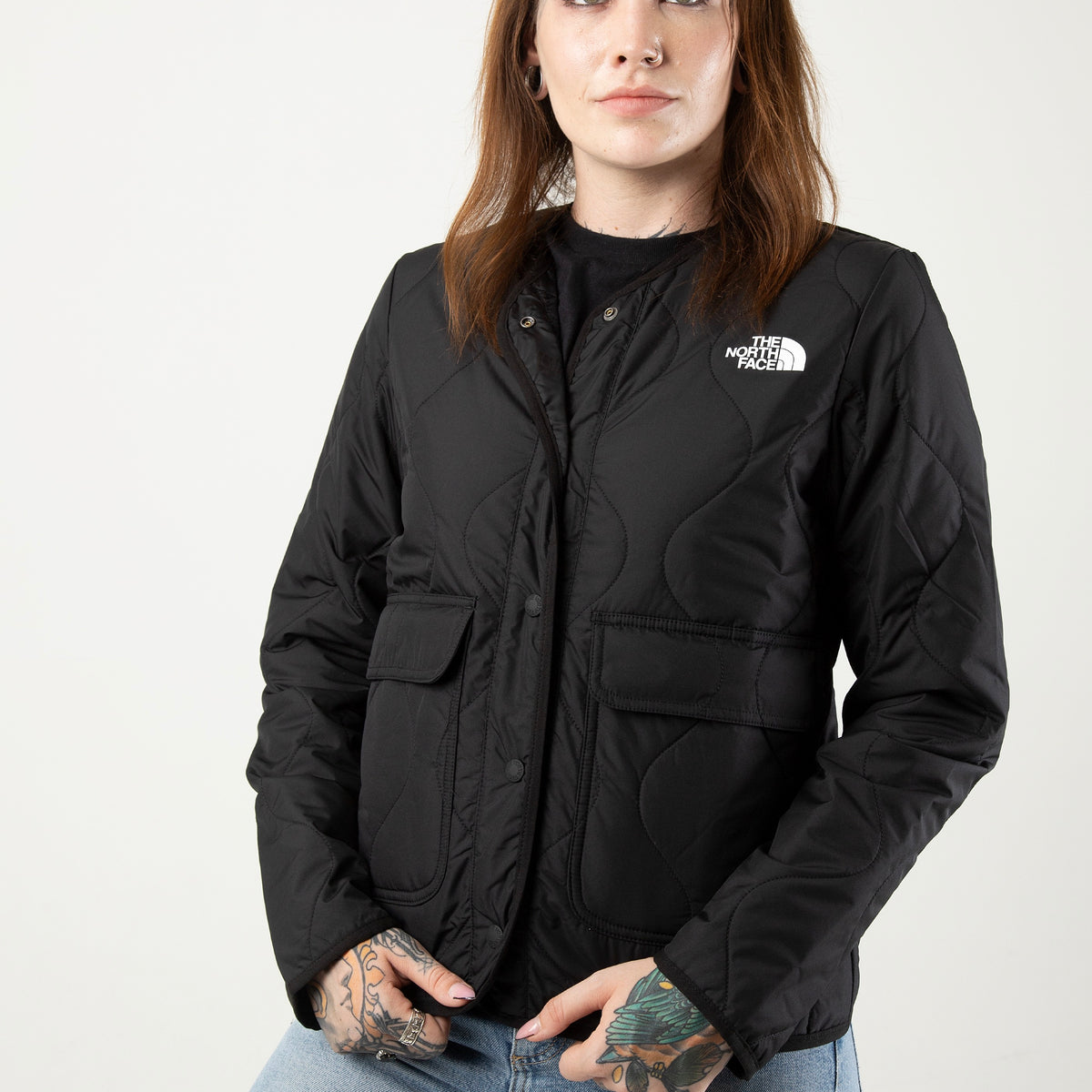 The North Face - Women's Ampato Quilted Tnf Black - Jacket | Impericon