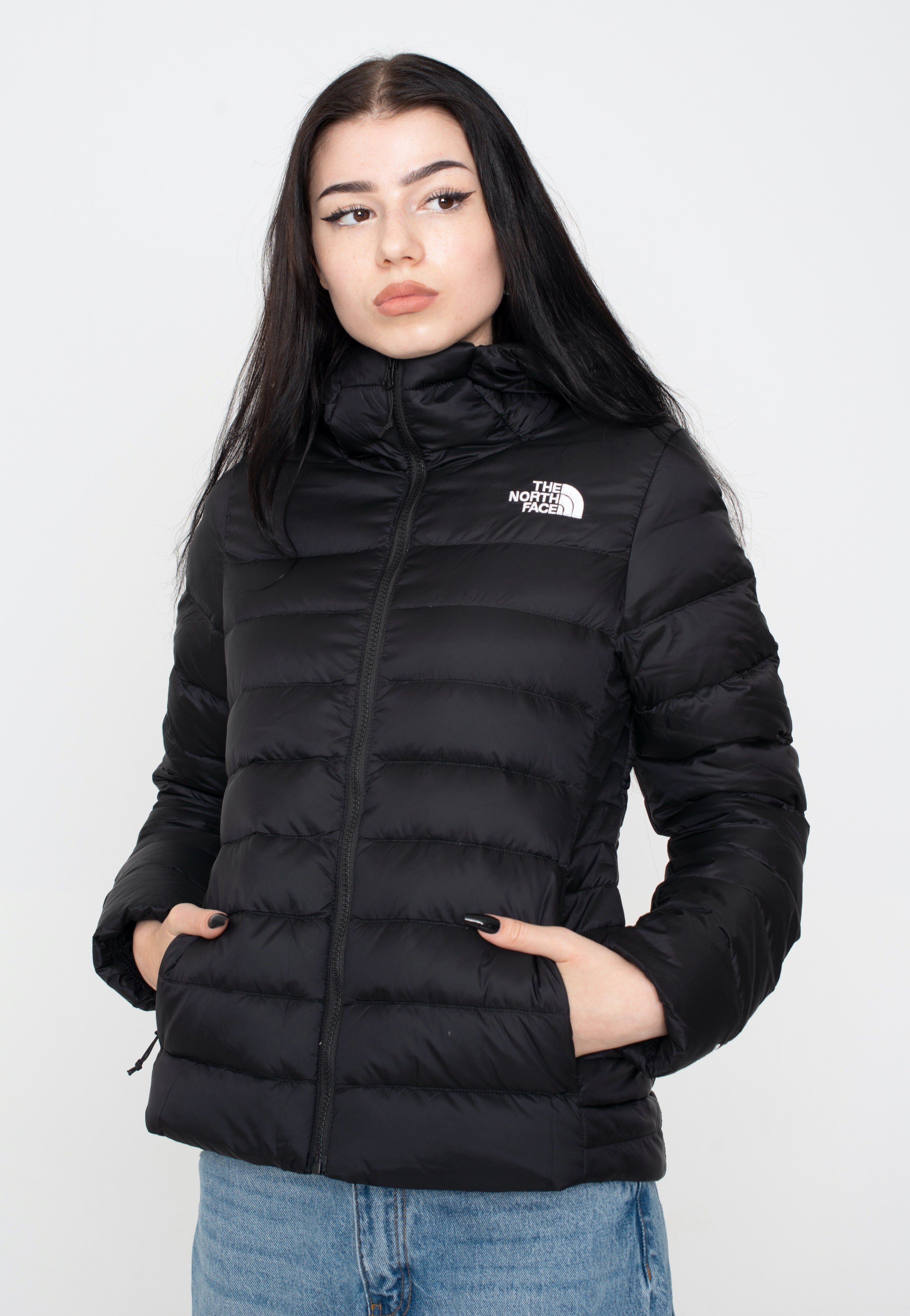 The North Face - Aconcagua Logo TNF Black/TNF White - Jacket | Women-Image