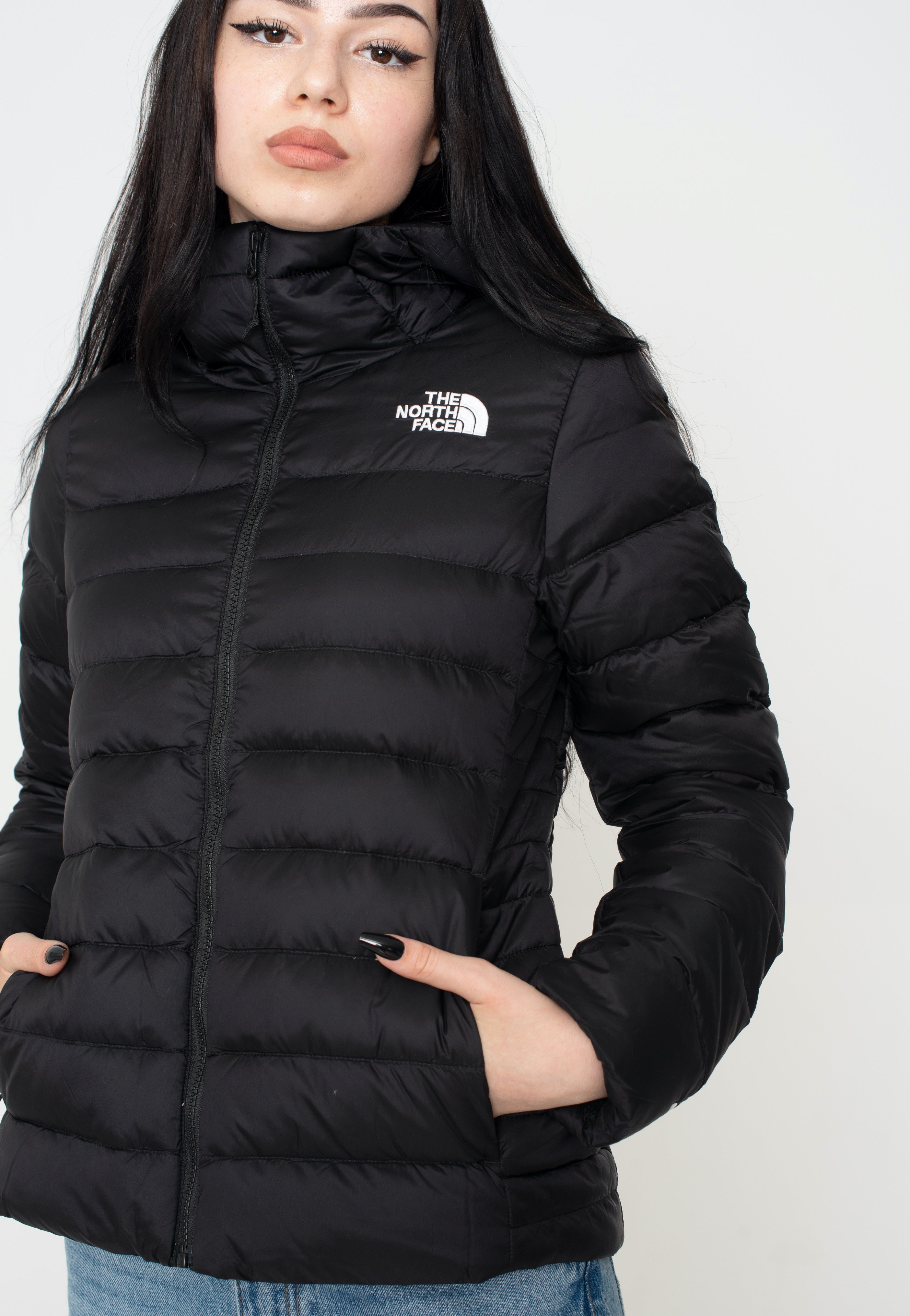 The North Face - Aconcagua Logo TNF Black/TNF White - Jacket | Women-Image