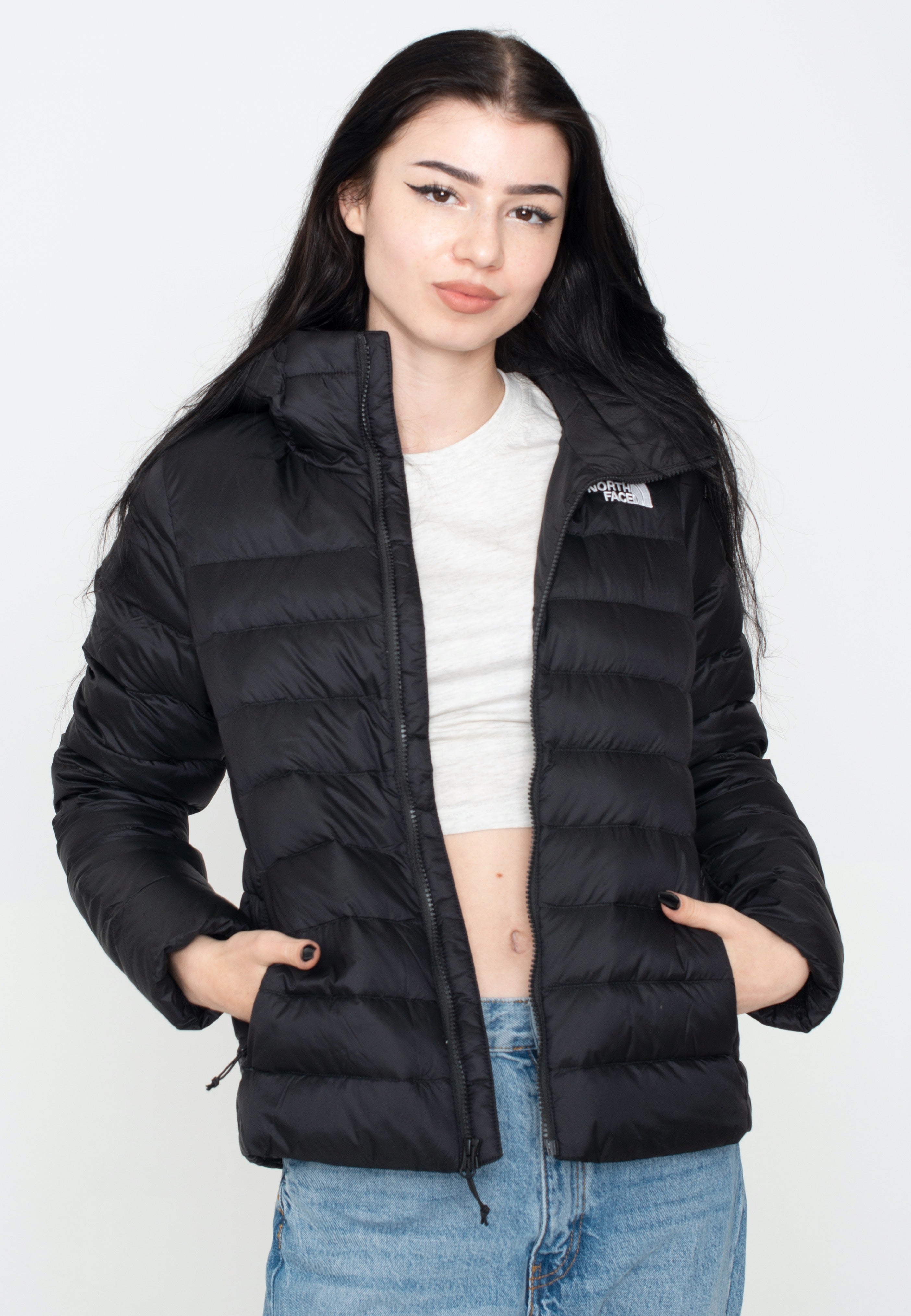 The North Face - Aconcagua Logo TNF Black/TNF White - Jacket | Women-Image