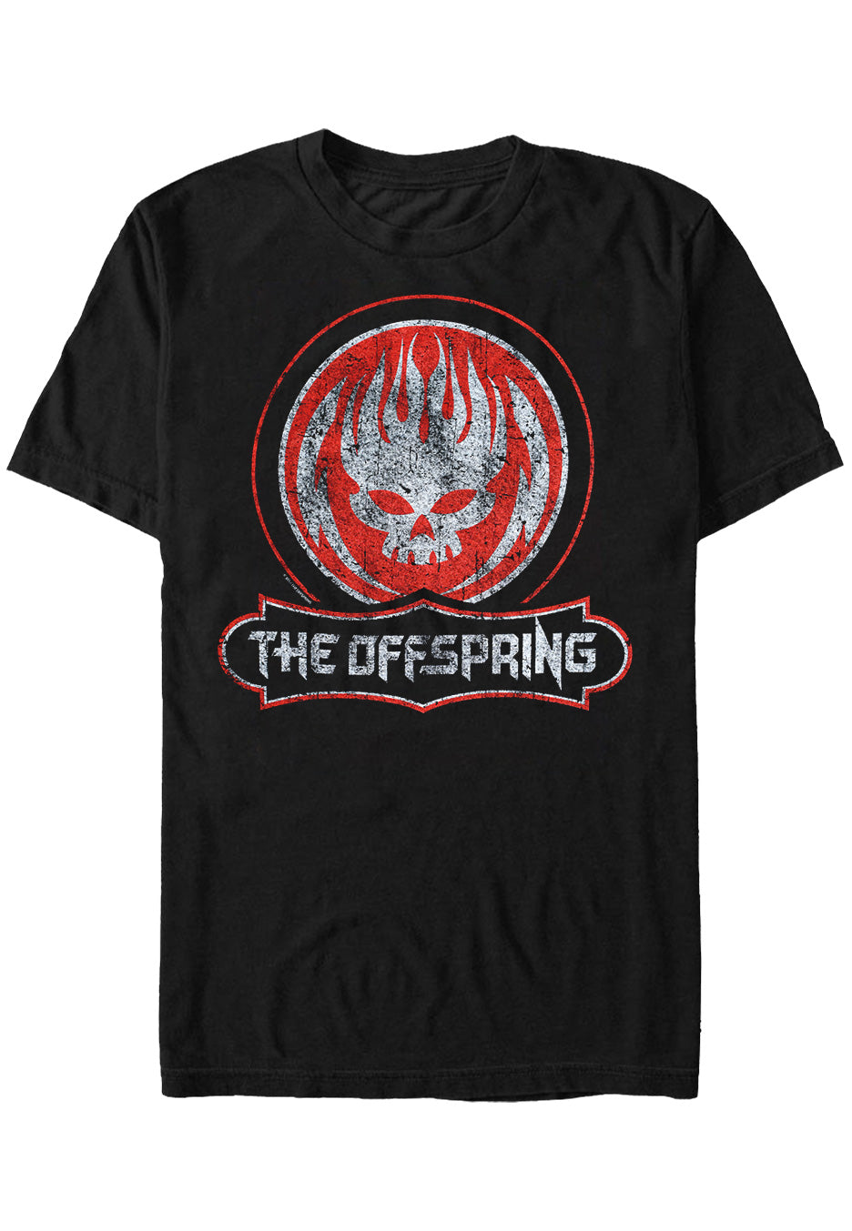 The Offspring - Distressed Skull - T-Shirt | Neutral-Image