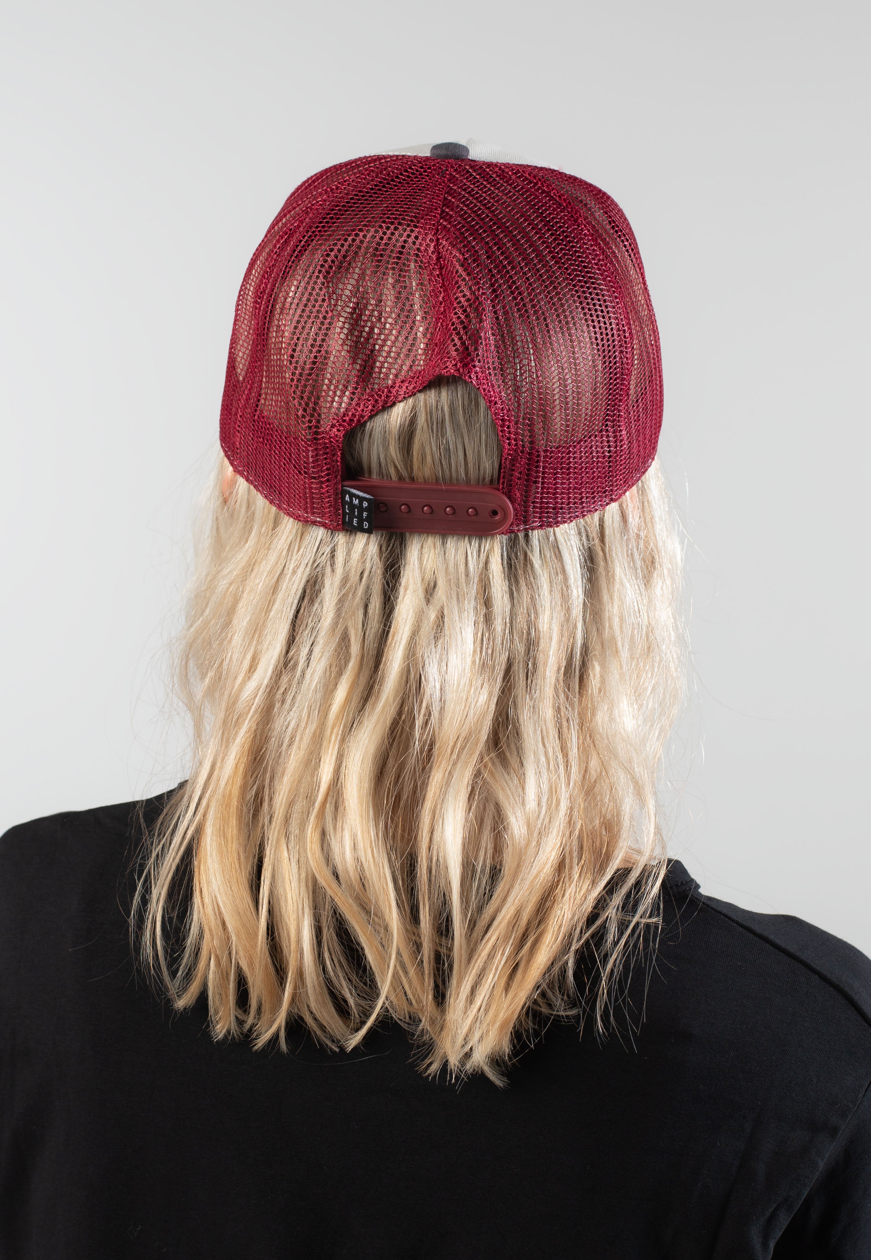 The Rolling Stones - Logo Charcoal Maroon - Cap | Neutral-Image