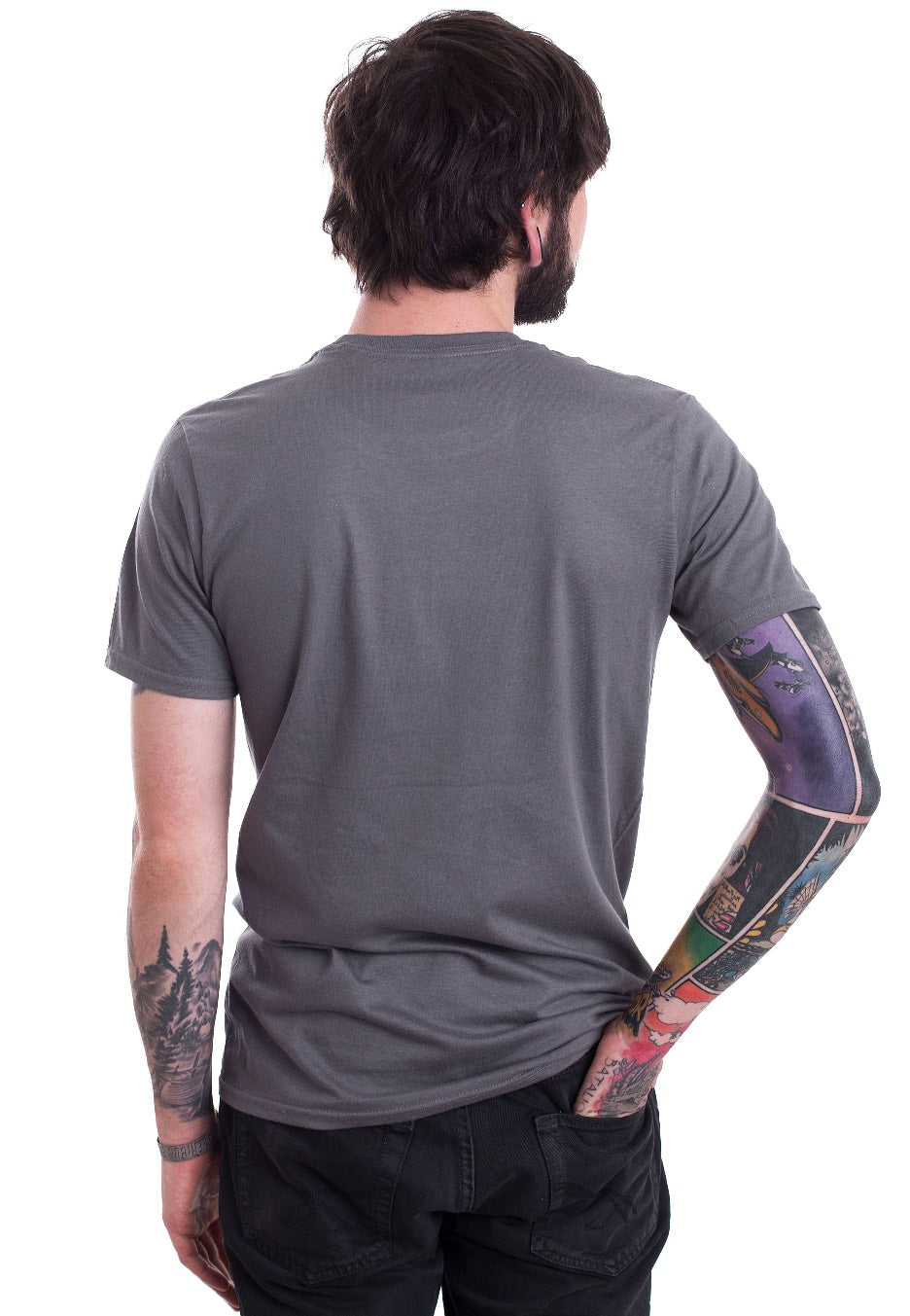 The Rolling Stones - No Filter Text Charcoal Grey - T-Shirt | Men-Image