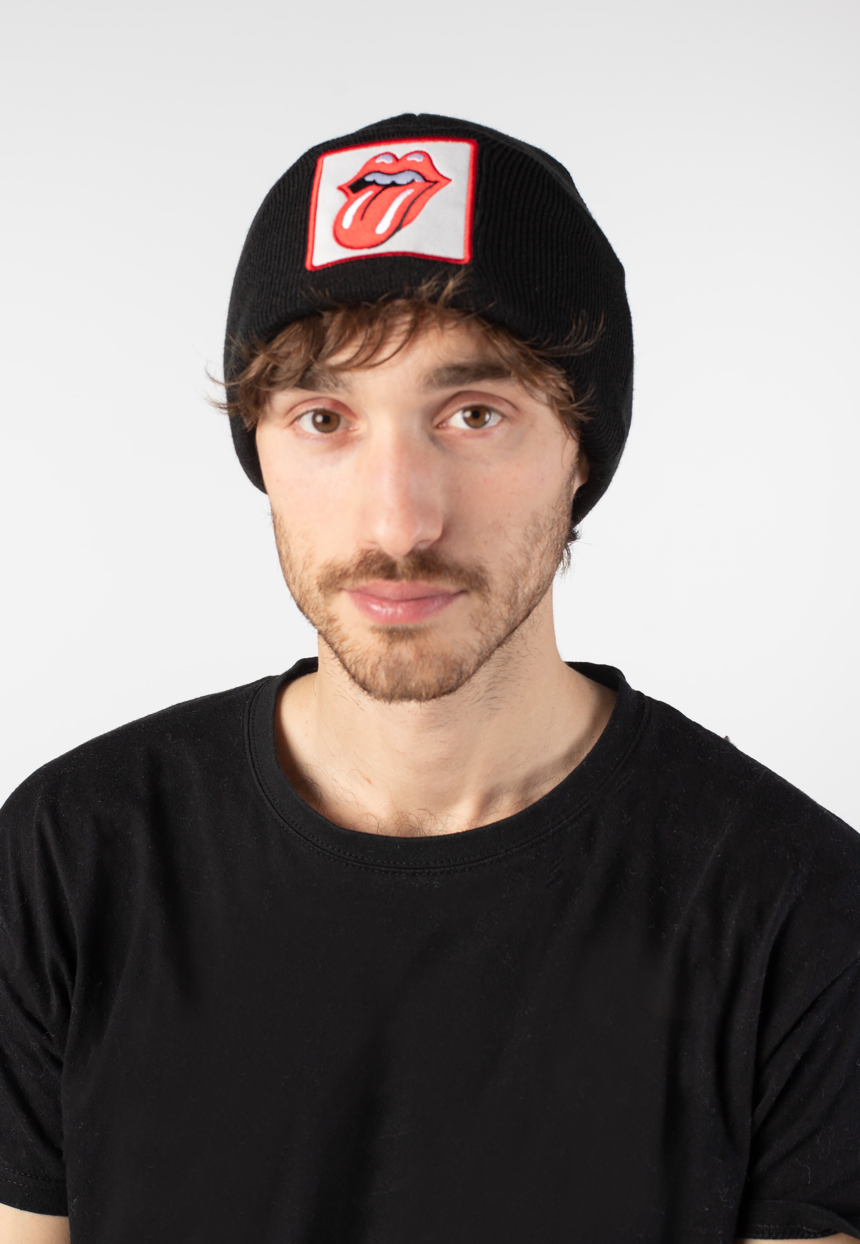 The Rolling Stones - Square Logo - Beanie | Neutral-Image