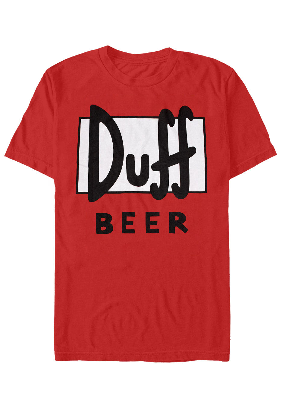 The Simpsons - Duff Red - T-Shirt | Neutral-Image